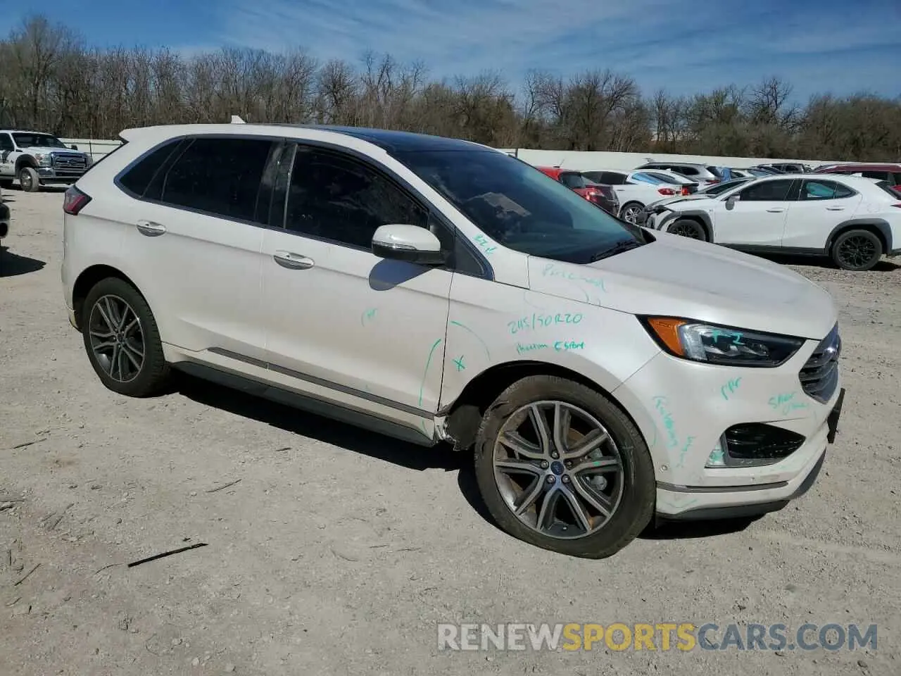 4 Photograph of a damaged car 2FMPK3K91KBC72687 FORD EDGE 2019
