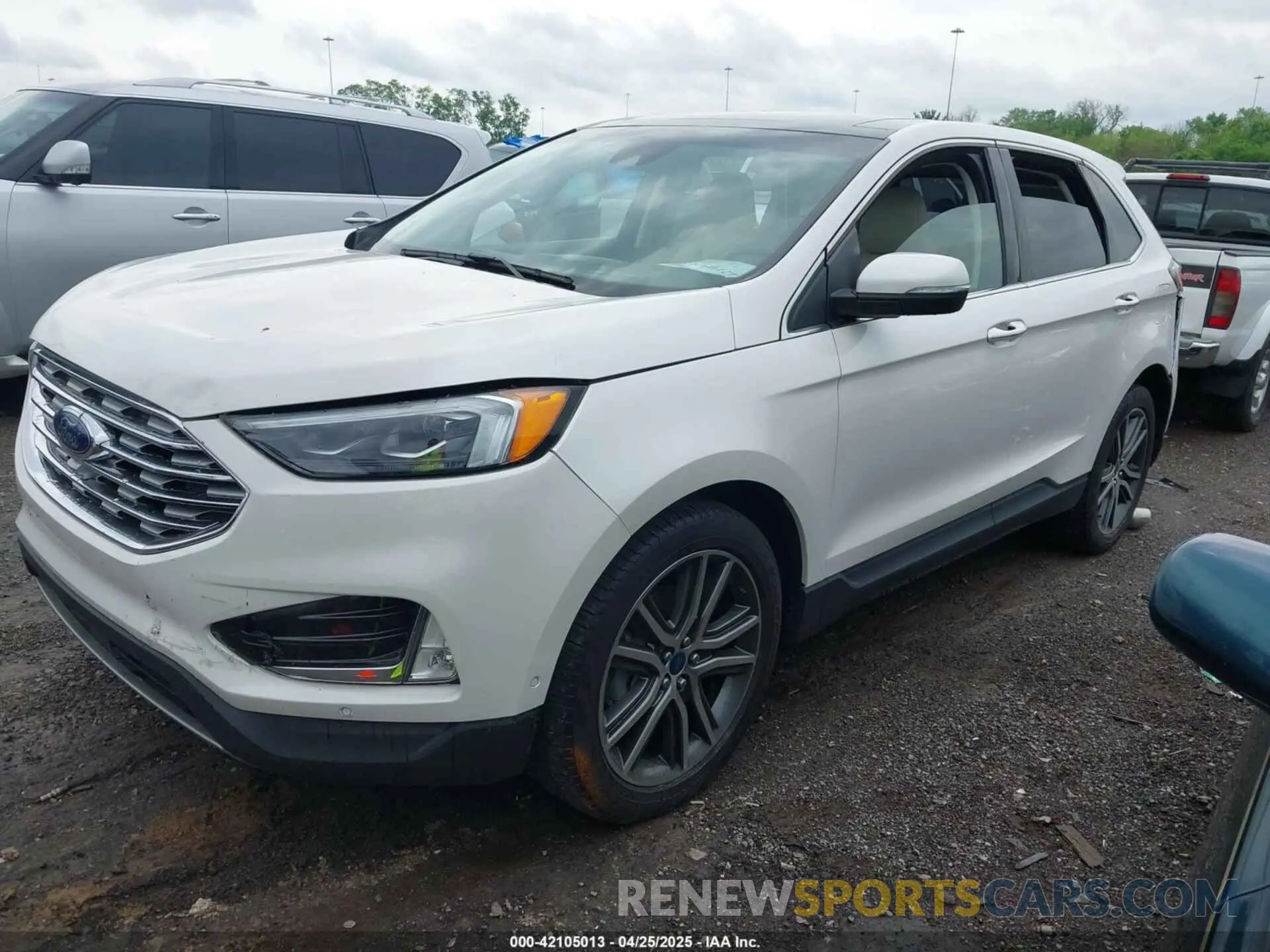 2 Photograph of a damaged car 2FMPK3K94KBB49918 FORD EDGE 2019