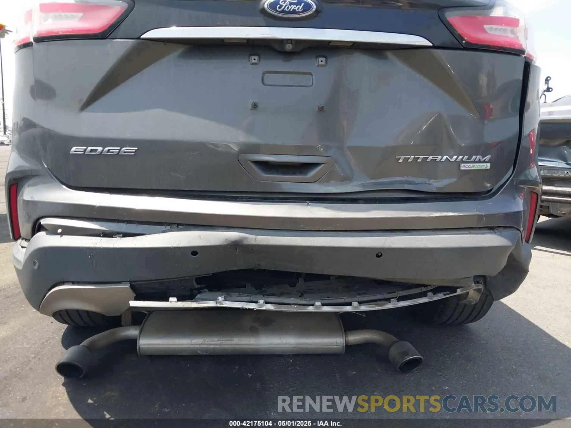 6 Photograph of a damaged car 2FMPK3K94KBB76519 FORD EDGE 2019
