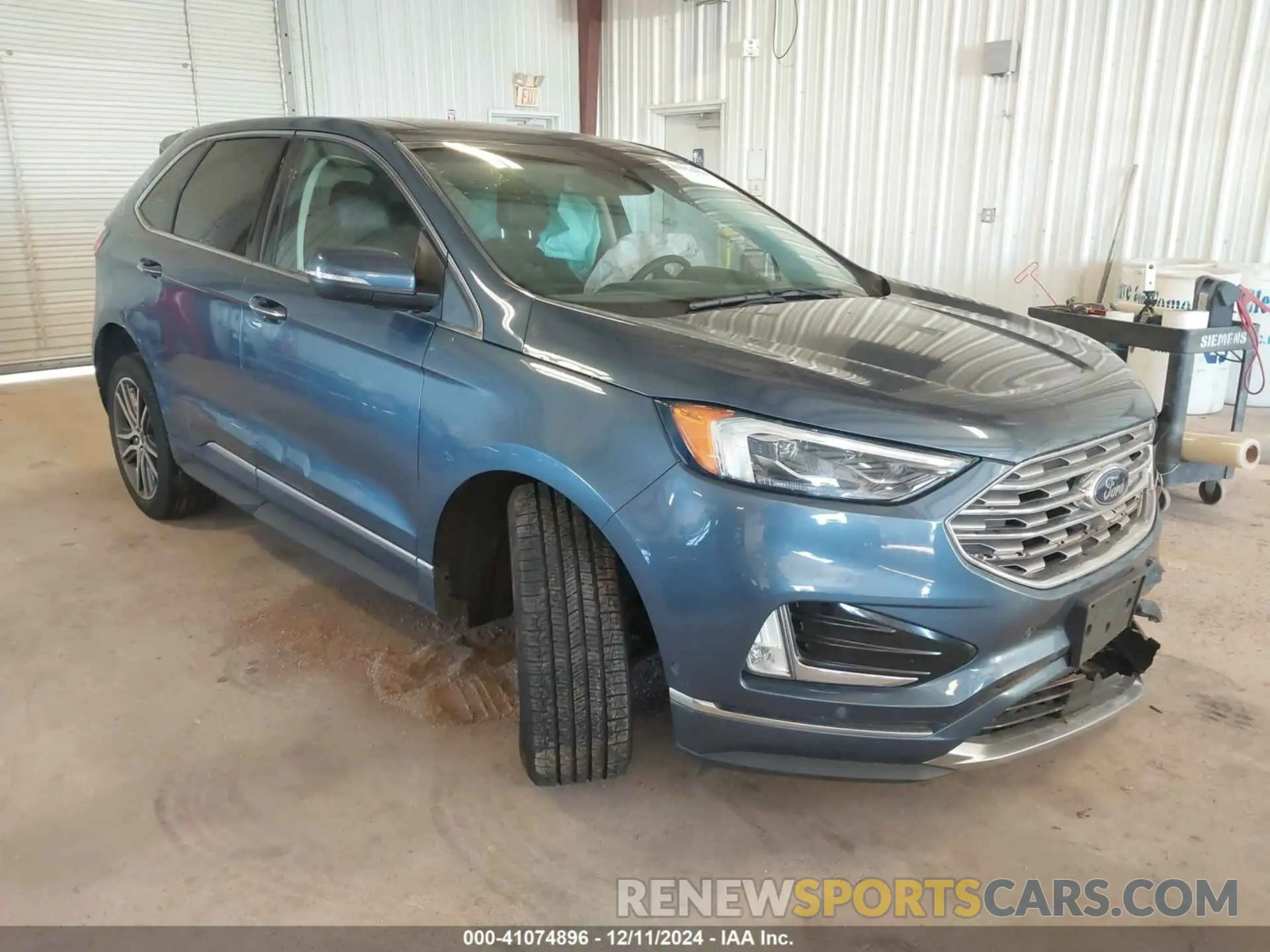 1 Photograph of a damaged car 2FMPK3K95KBB95919 FORD EDGE 2019