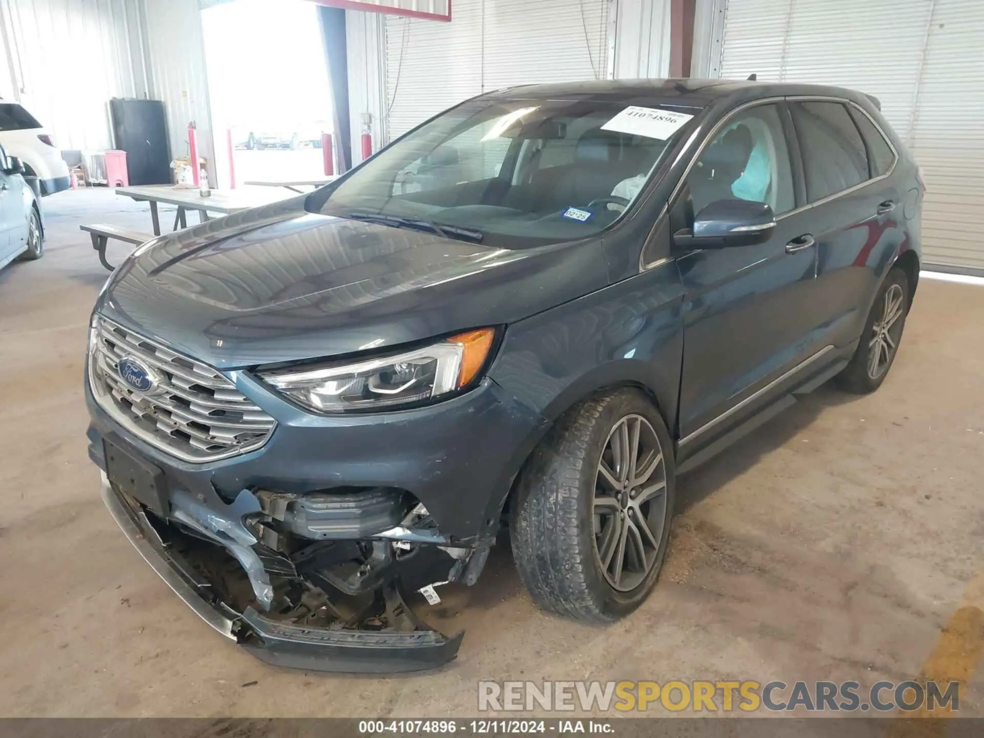 2 Photograph of a damaged car 2FMPK3K95KBB95919 FORD EDGE 2019