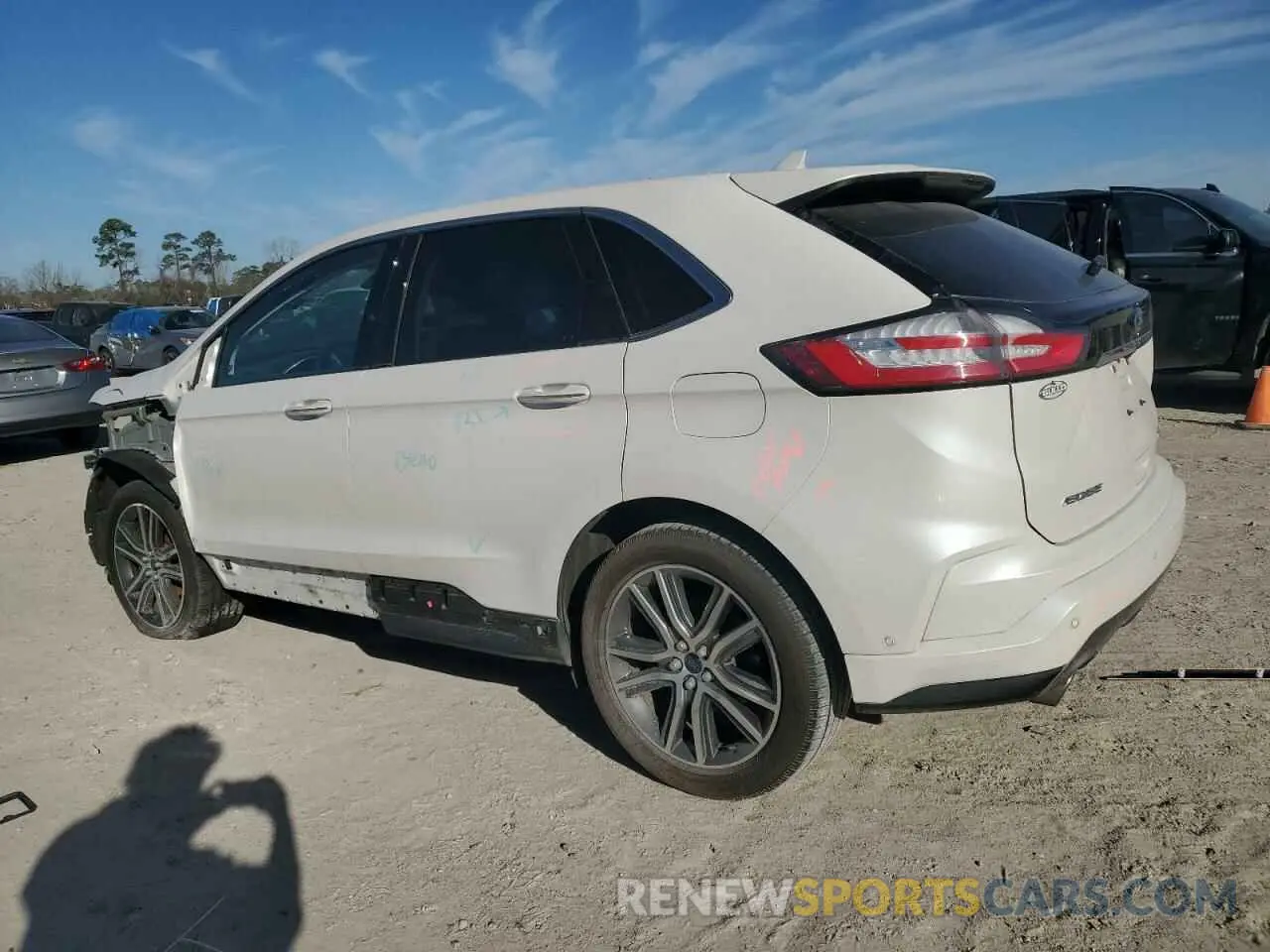 2 Photograph of a damaged car 2FMPK3K97KBB46219 FORD EDGE 2019