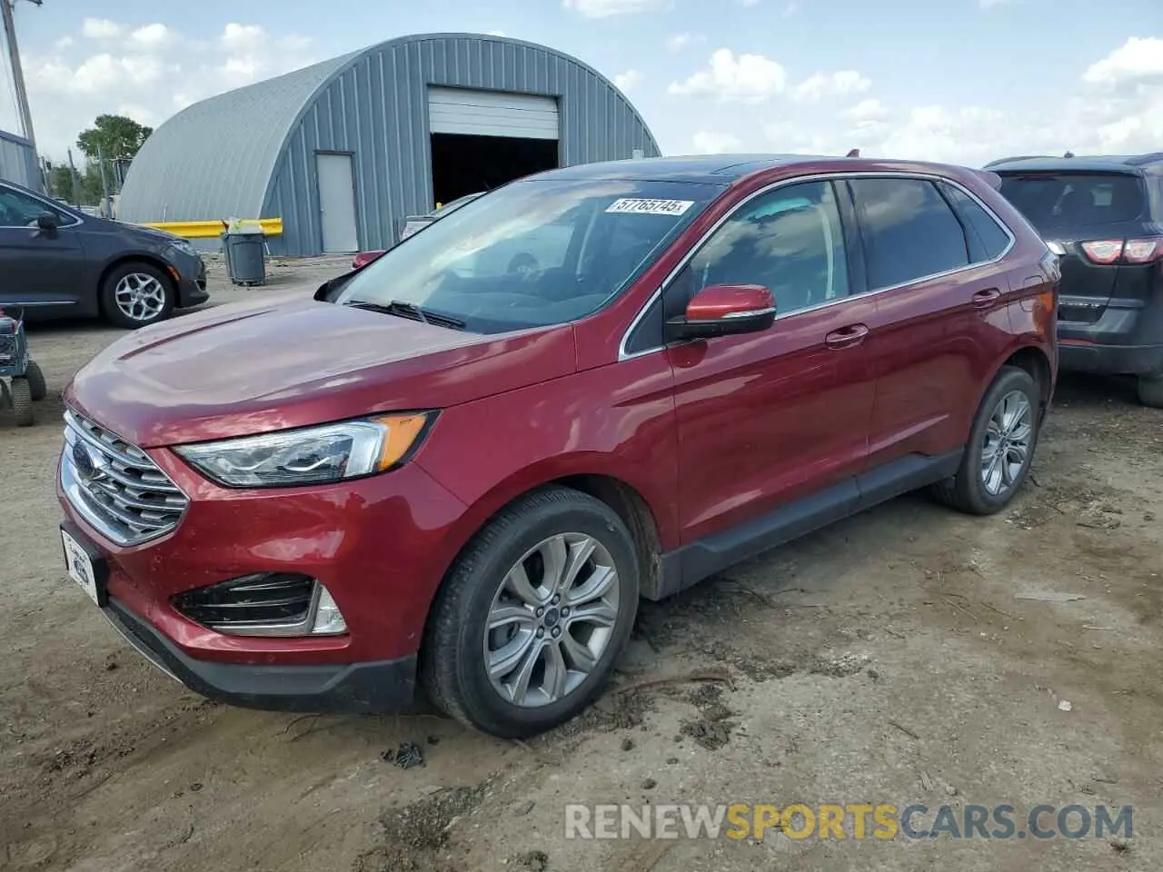 1 Photograph of a damaged car 2FMPK3K97KBB49427 FORD EDGE 2019