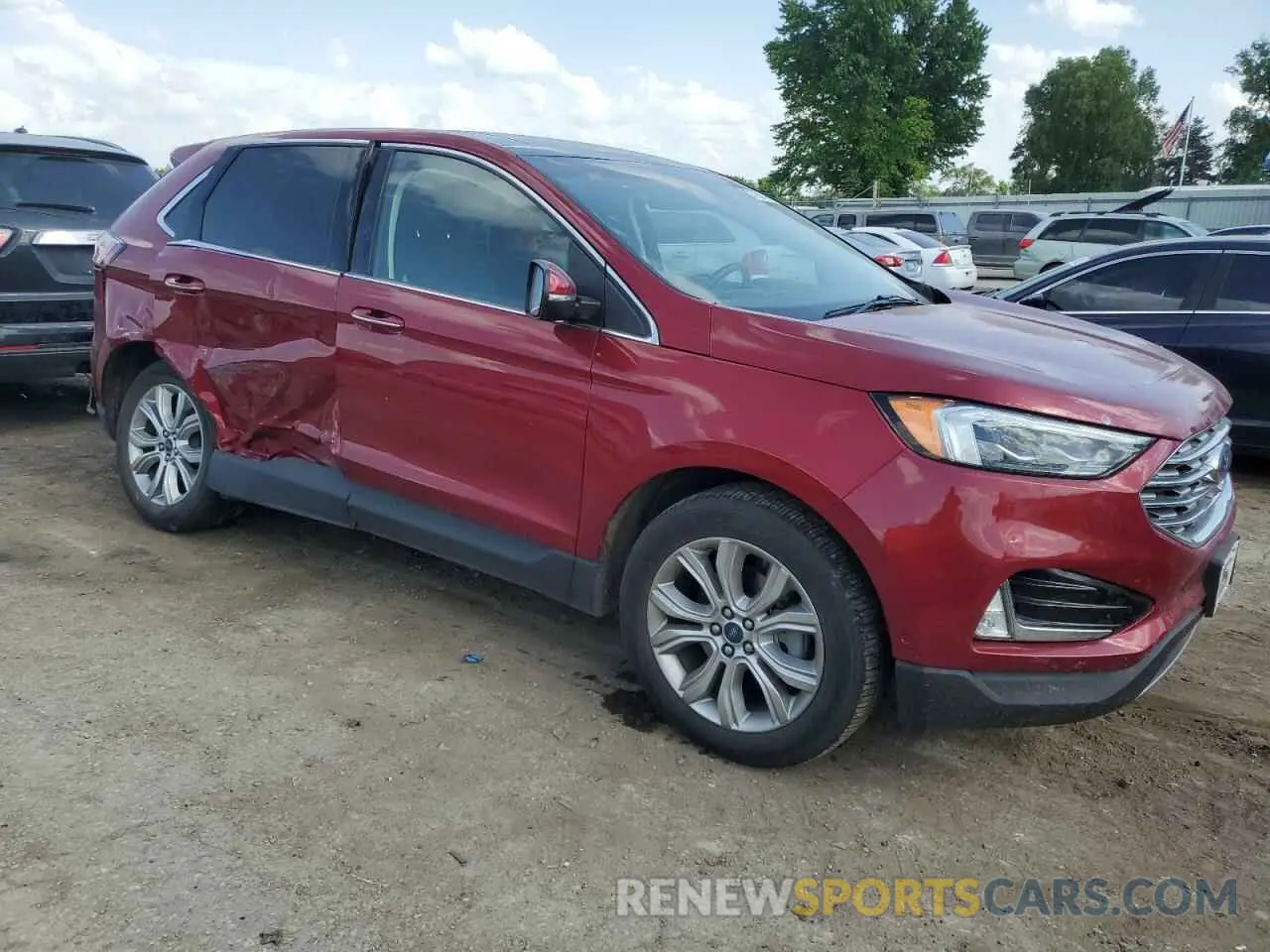 4 Photograph of a damaged car 2FMPK3K97KBB49427 FORD EDGE 2019
