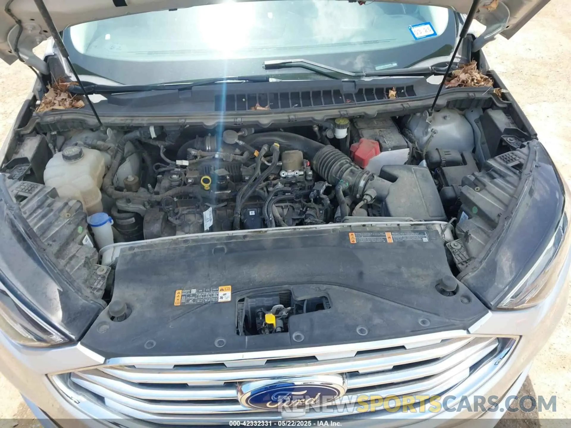 10 Photograph of a damaged car 2FMPK3K97KBB55468 FORD EDGE 2019