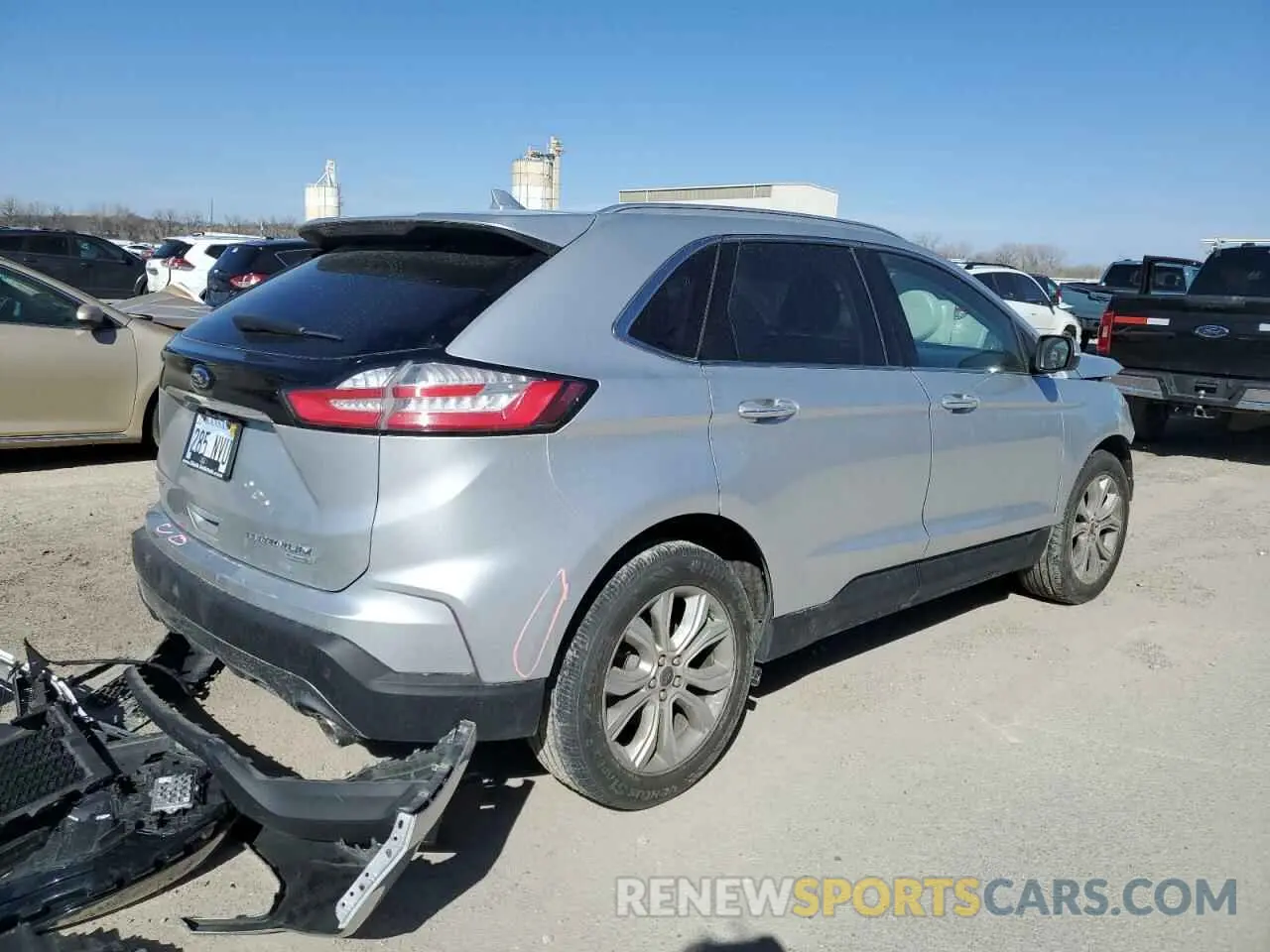 3 Photograph of a damaged car 2FMPK3K97KBC02613 FORD EDGE 2019