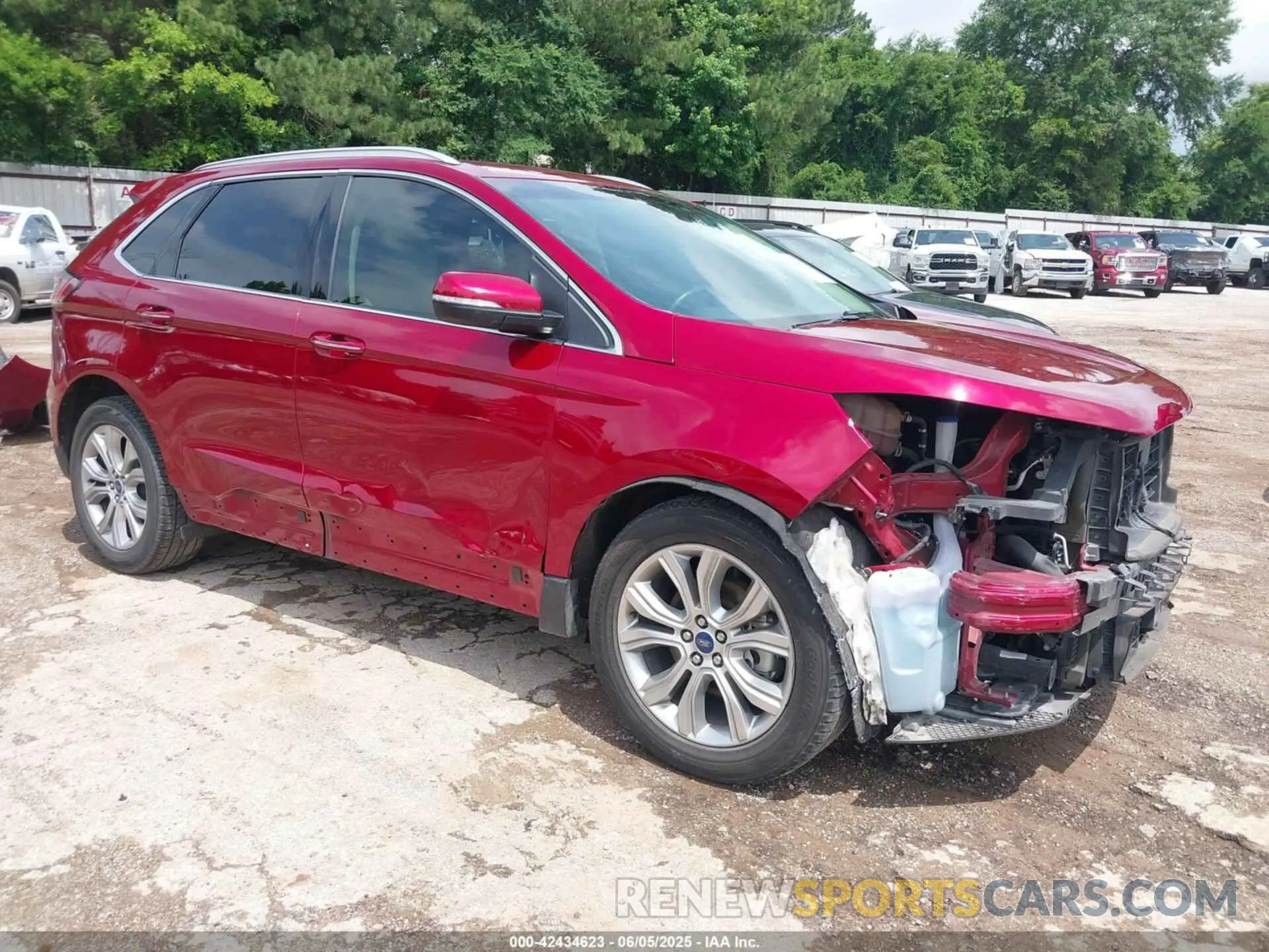 1 Photograph of a damaged car 2FMPK3K97KBC35238 FORD EDGE 2019