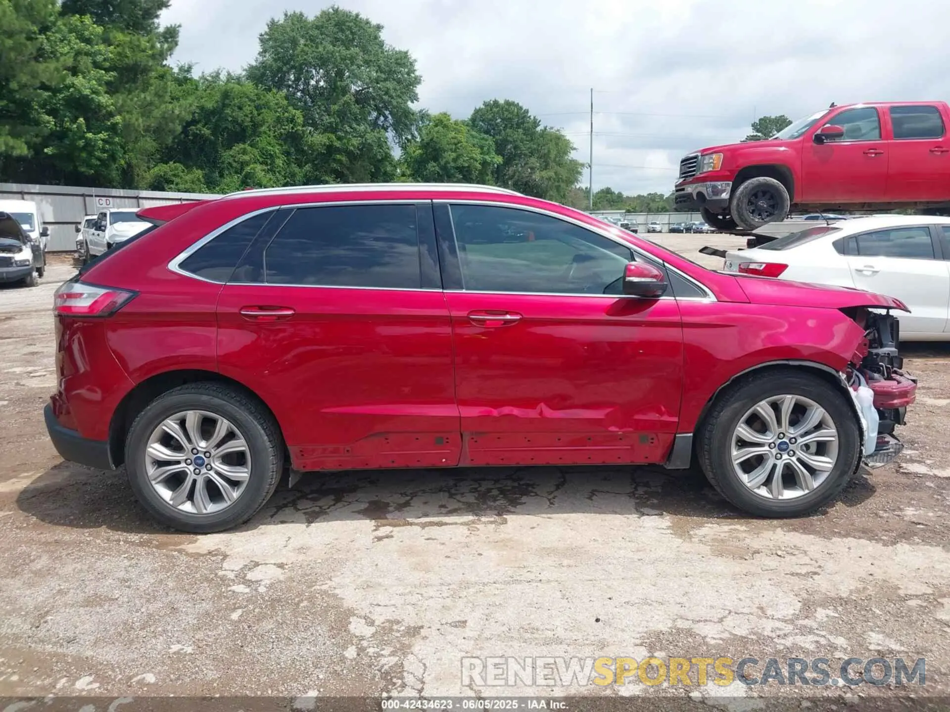 14 Photograph of a damaged car 2FMPK3K97KBC35238 FORD EDGE 2019