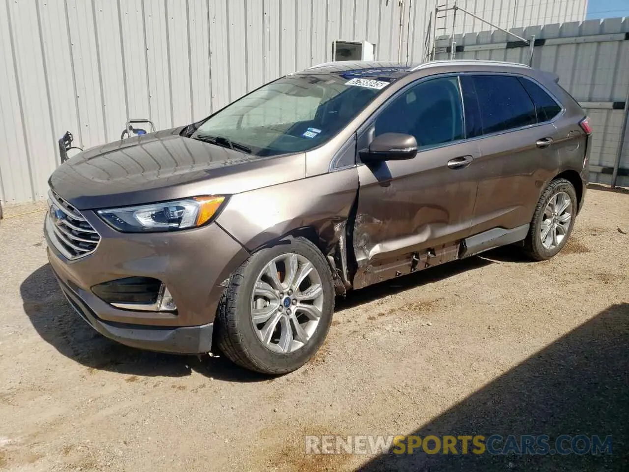 1 Photograph of a damaged car 2FMPK3K98KBB55303 FORD EDGE 2019