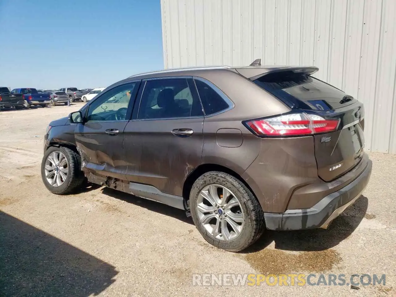 2 Photograph of a damaged car 2FMPK3K98KBB55303 FORD EDGE 2019