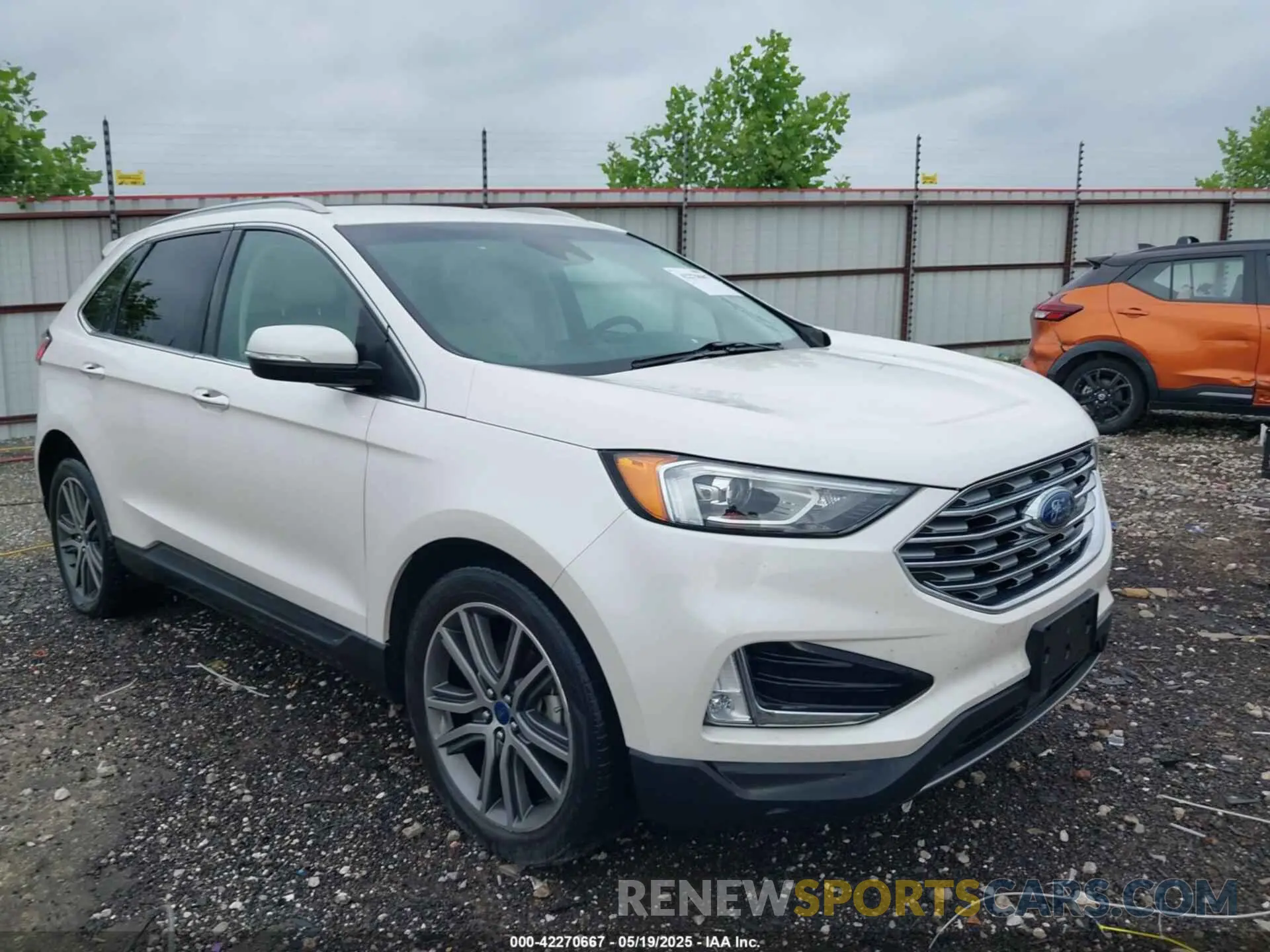 1 Photograph of a damaged car 2FMPK3K98KBB92173 FORD EDGE 2019