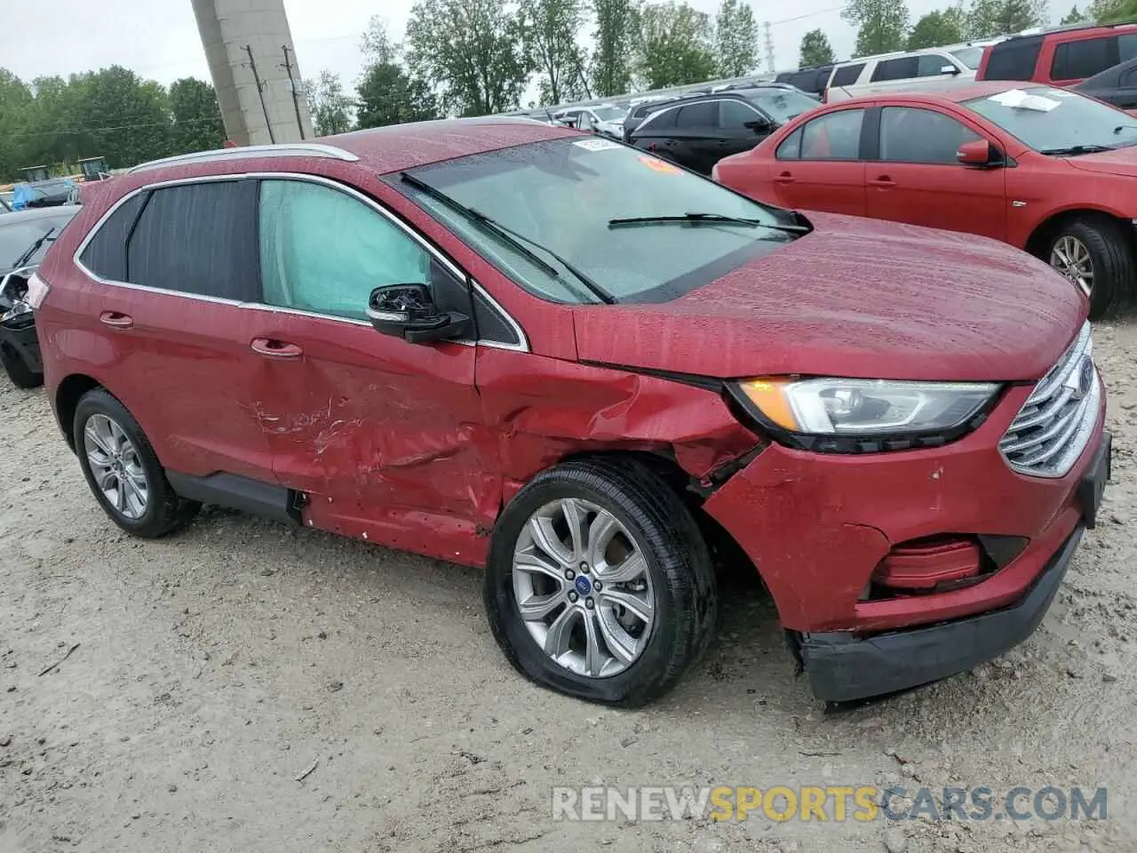 4 Photograph of a damaged car 2FMPK3K98KBC75957 FORD EDGE 2019