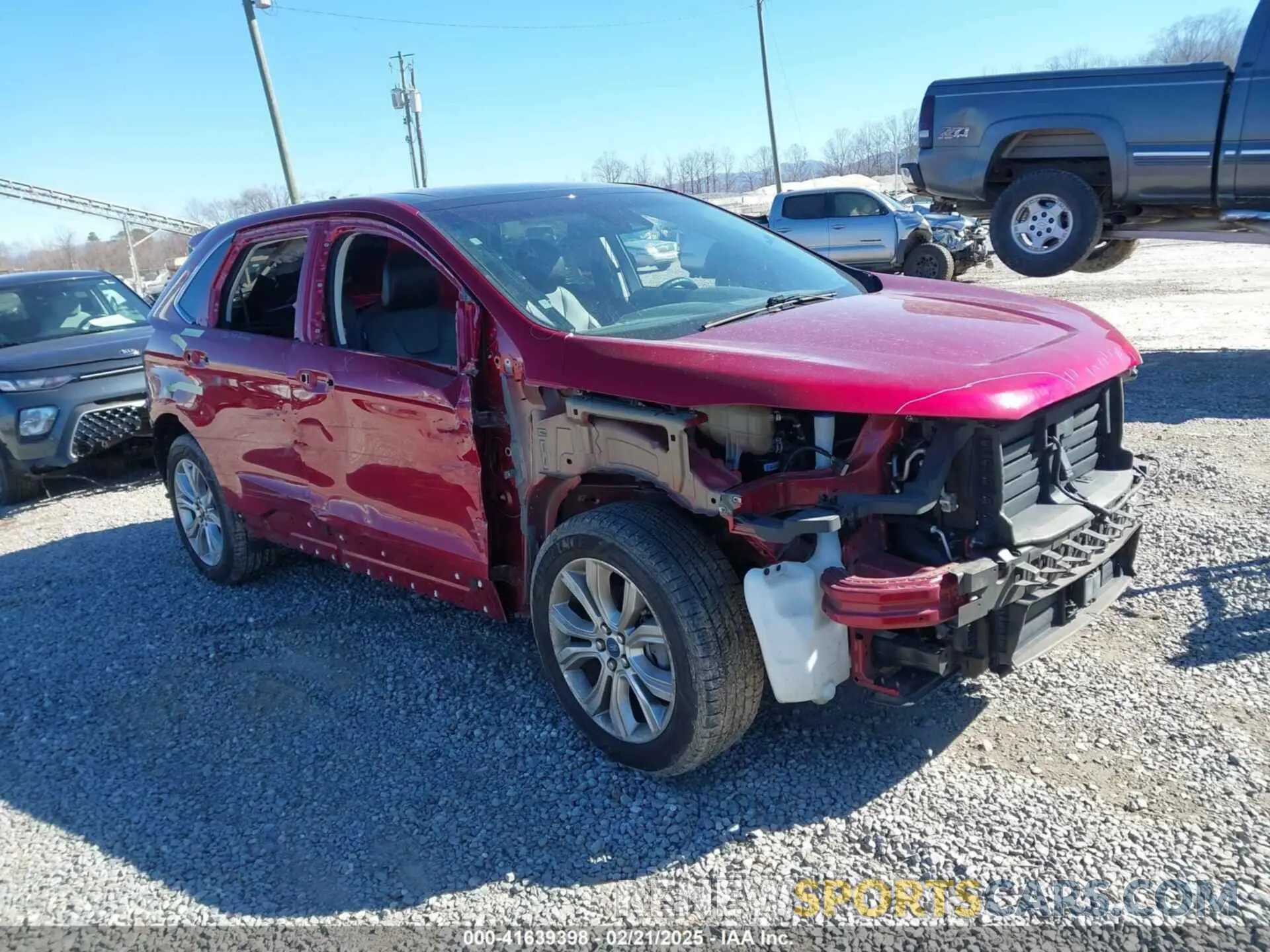 1 Photograph of a damaged car 2FMPK3K99KBB34346 FORD EDGE 2019