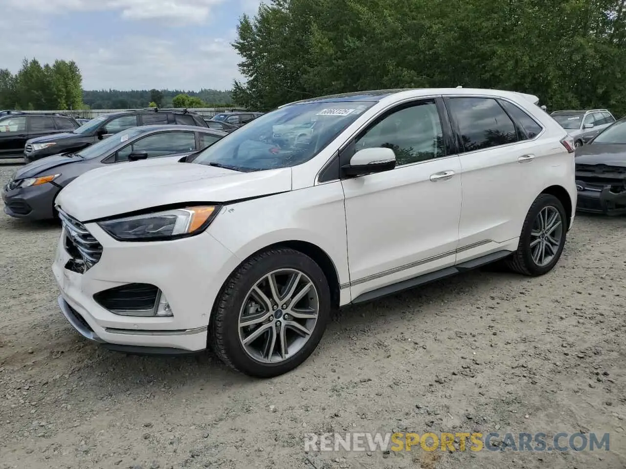 1 Photograph of a damaged car 2FMPK3K99KBB49428 FORD EDGE 2019