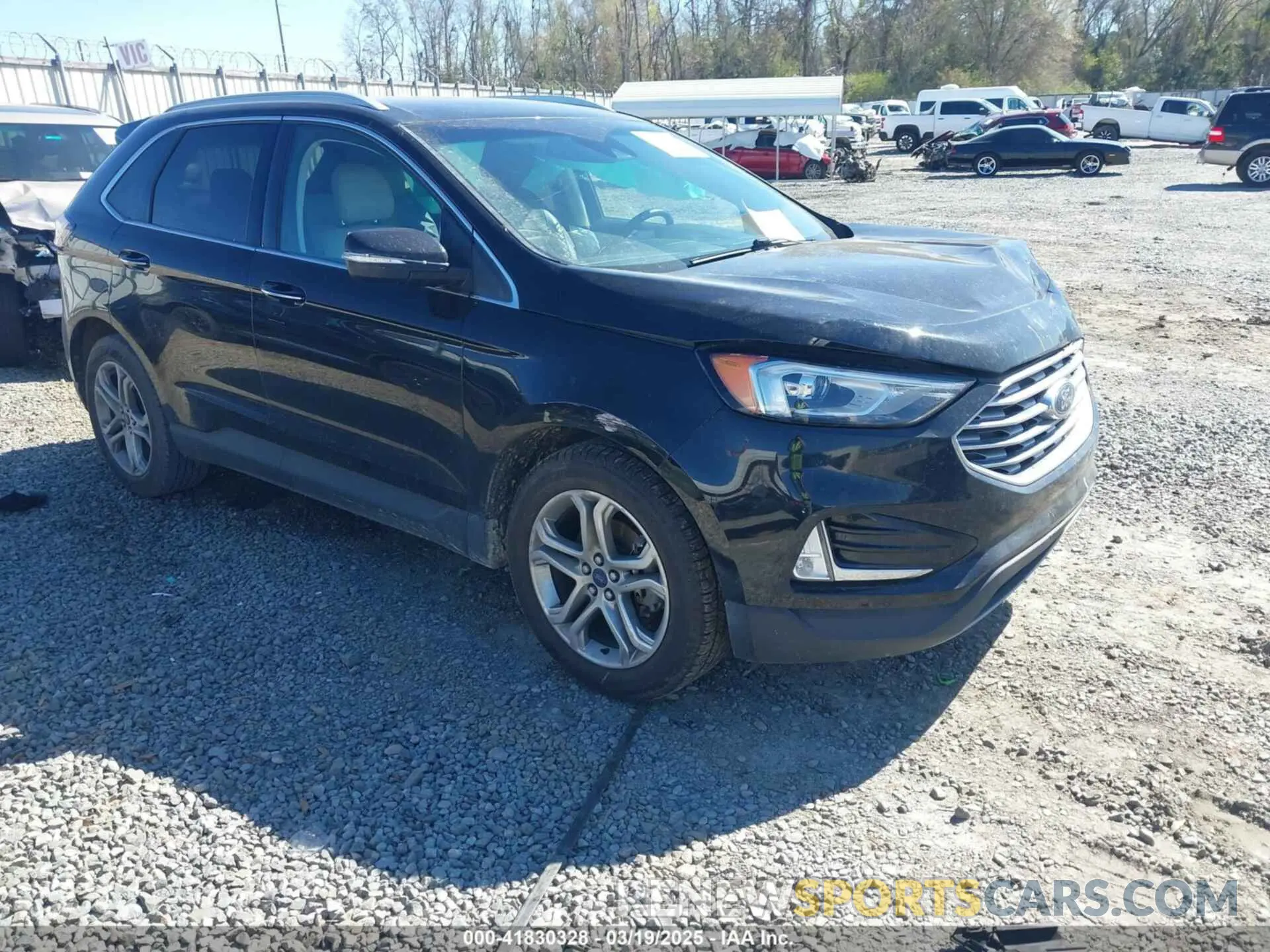 1 Photograph of a damaged car 2FMPK3K99KBB53558 FORD EDGE 2019