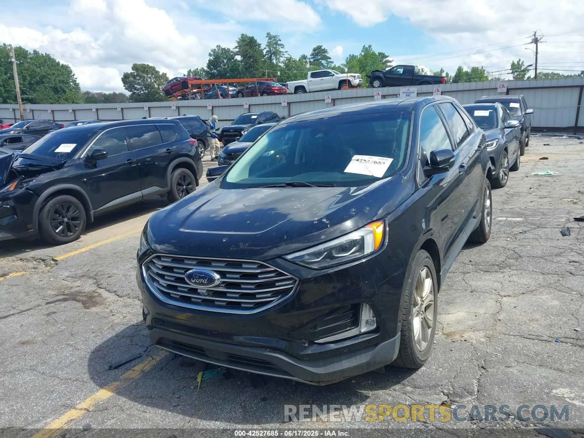 2 Photograph of a damaged car 2FMPK3K99KBB81408 FORD EDGE 2019
