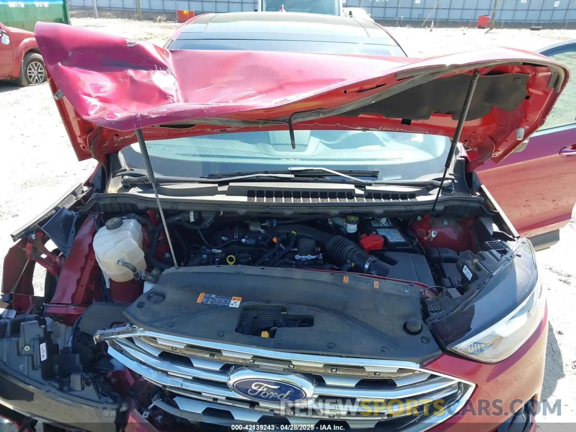 10 Photograph of a damaged car 2FMPK3K99KBB85281 FORD EDGE 2019
