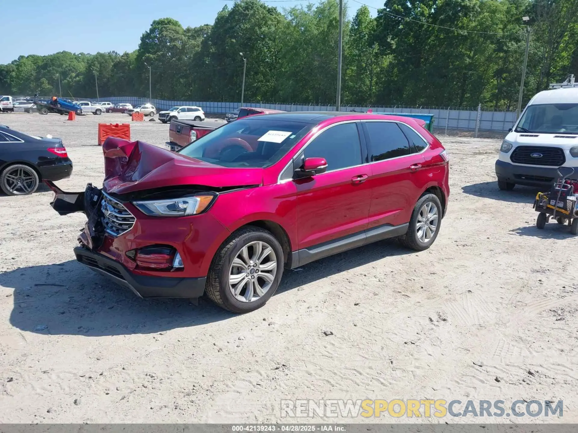 2 Photograph of a damaged car 2FMPK3K99KBB85281 FORD EDGE 2019