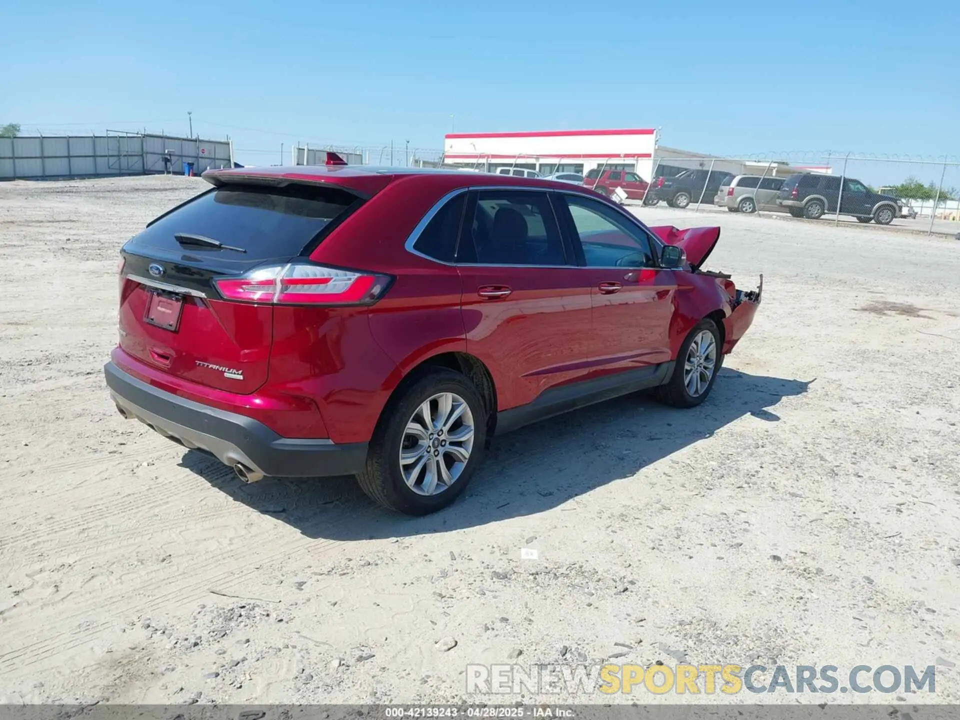 4 Photograph of a damaged car 2FMPK3K99KBB85281 FORD EDGE 2019