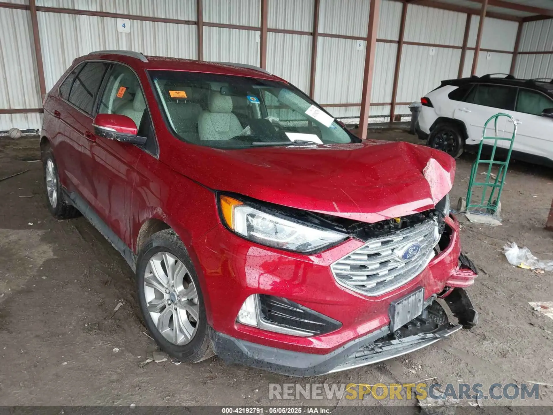 1 Photograph of a damaged car 2FMPK3K9XKBB38731 FORD EDGE 2019