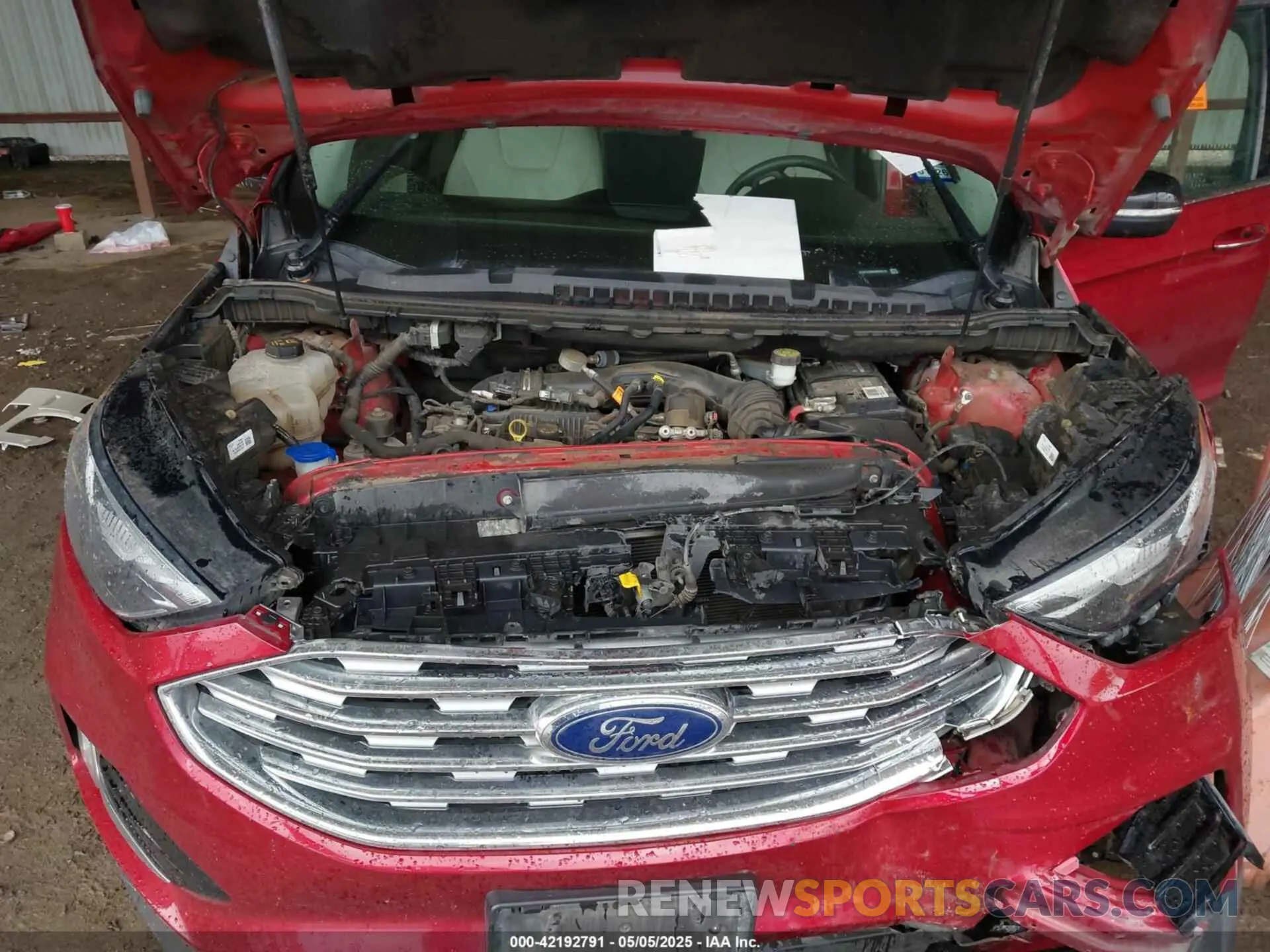 10 Photograph of a damaged car 2FMPK3K9XKBB38731 FORD EDGE 2019