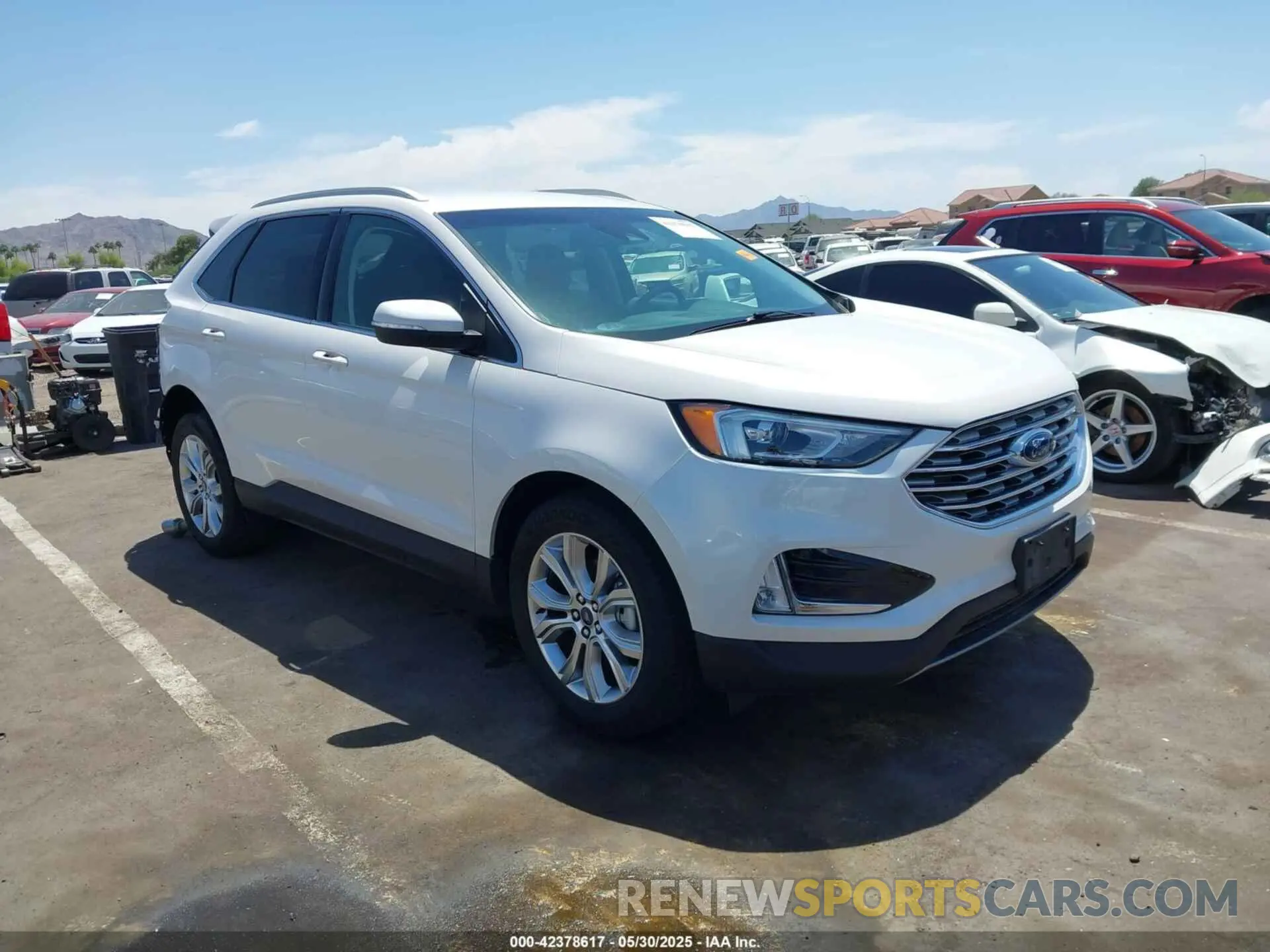 1 Photograph of a damaged car 2FMPK3K9XKBB38860 FORD EDGE 2019