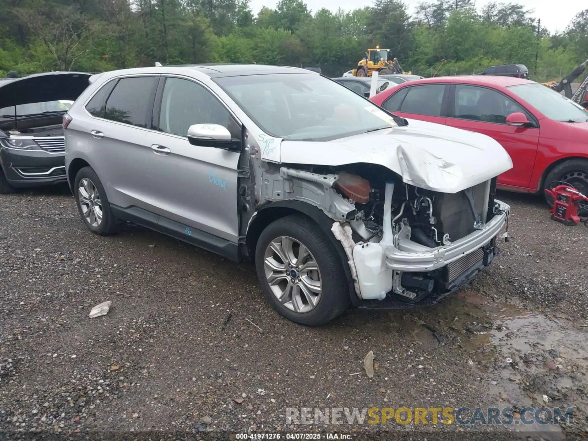 1 Photograph of a damaged car 2FMPK3K9XKBB70482 FORD EDGE 2019