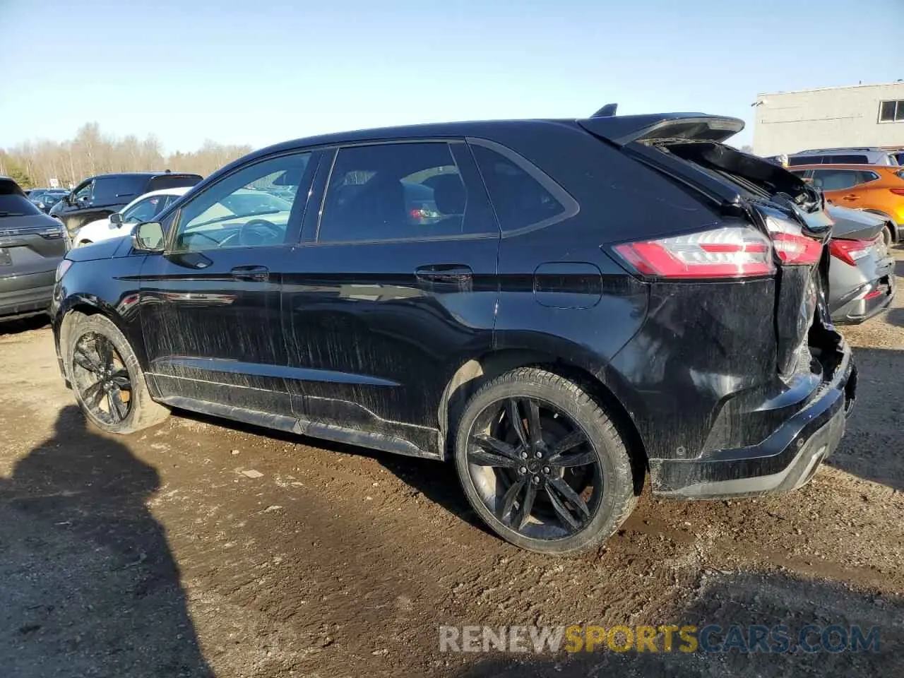 2 Photograph of a damaged car 2FMPK4AP2KBB64200 FORD EDGE 2019