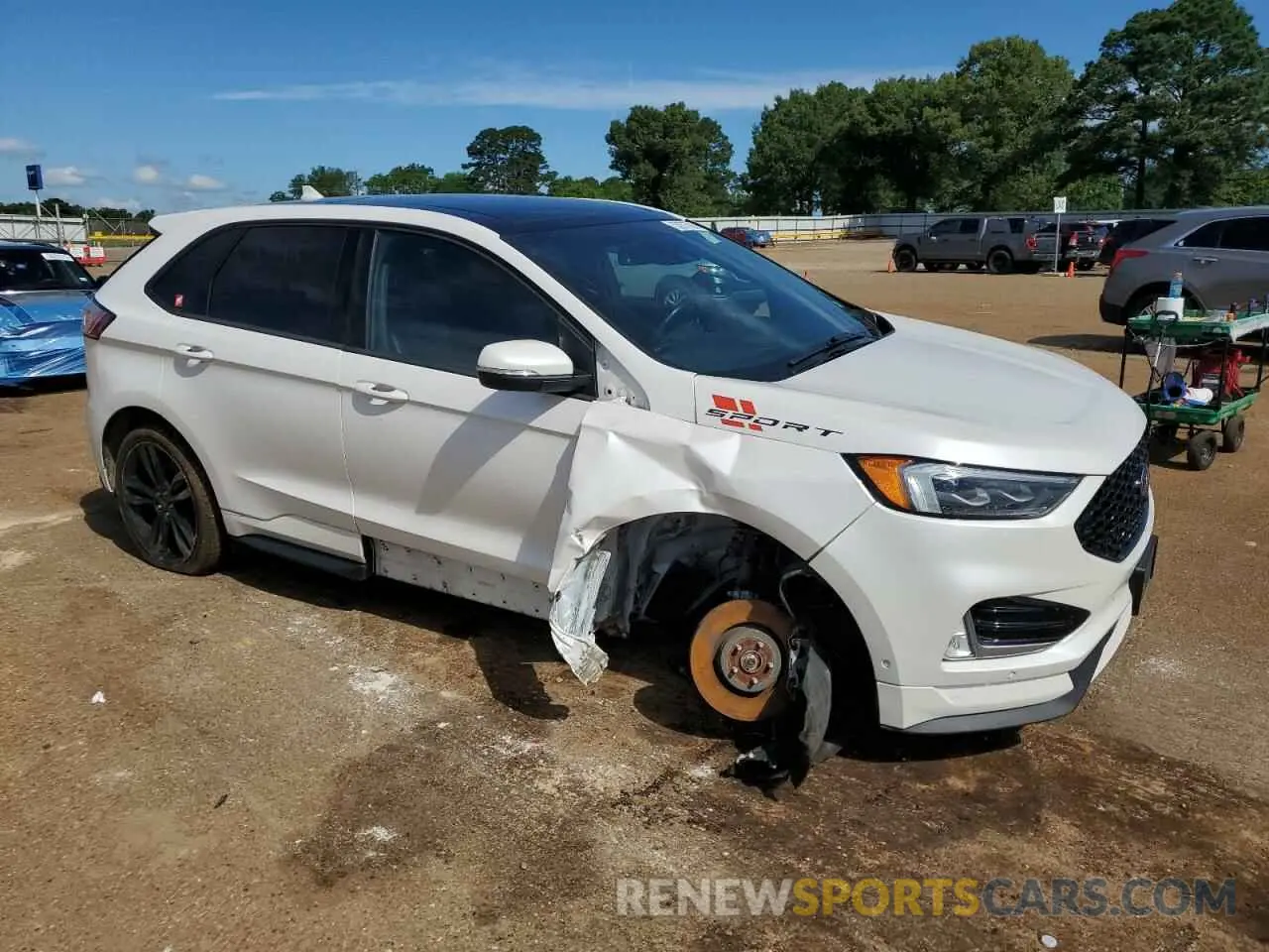 4 Photograph of a damaged car 2FMPK4AP4KBC35719 FORD EDGE 2019