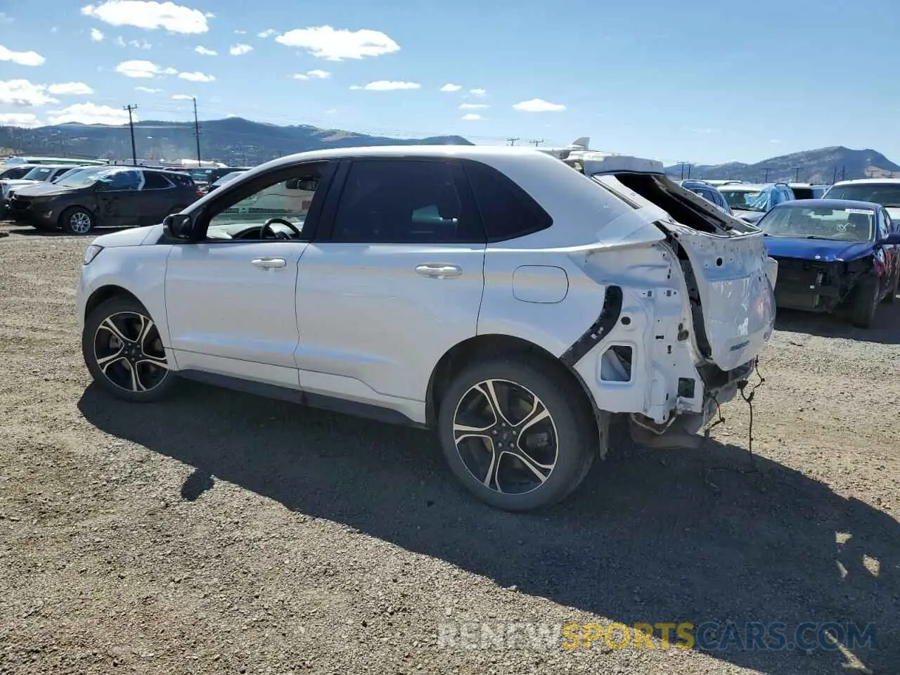 2 Photograph of a damaged car 2FMPK4AP6KBC75669 FORD EDGE 2019