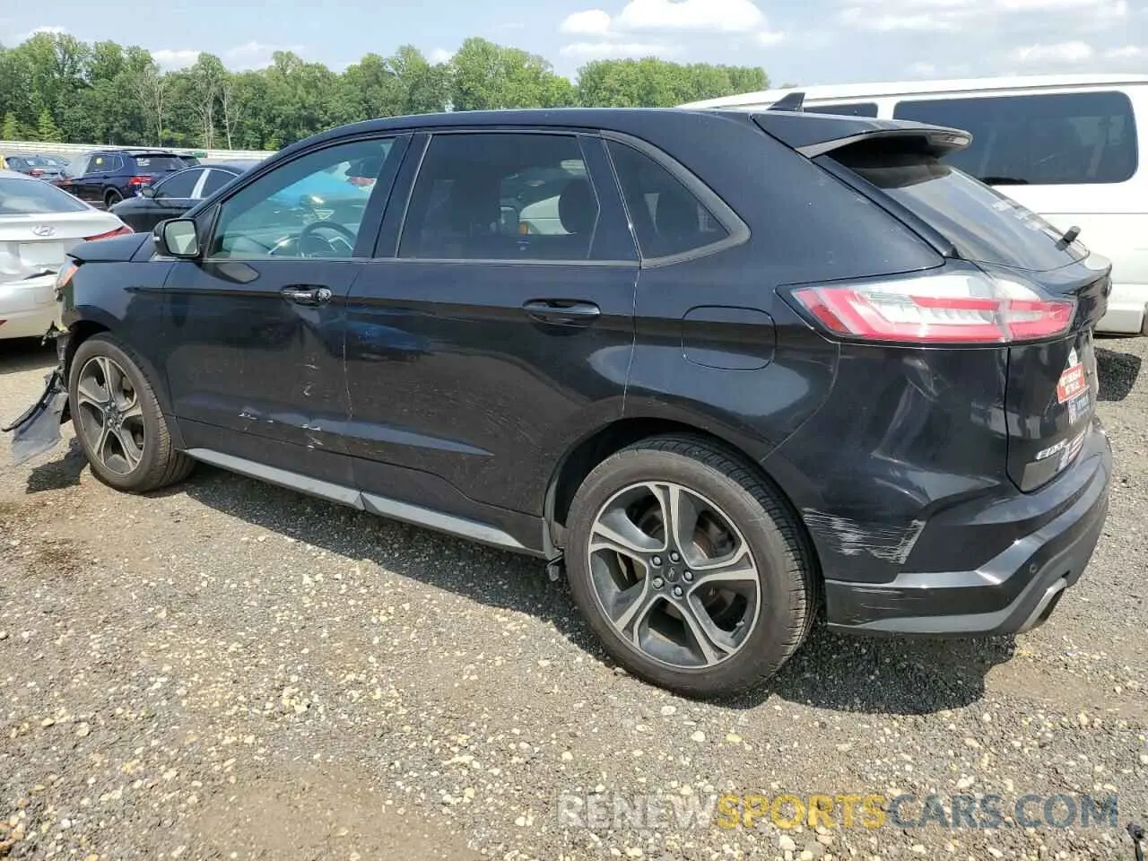 2 Photograph of a damaged car 2FMPK4AP7KBB04493 FORD EDGE 2019