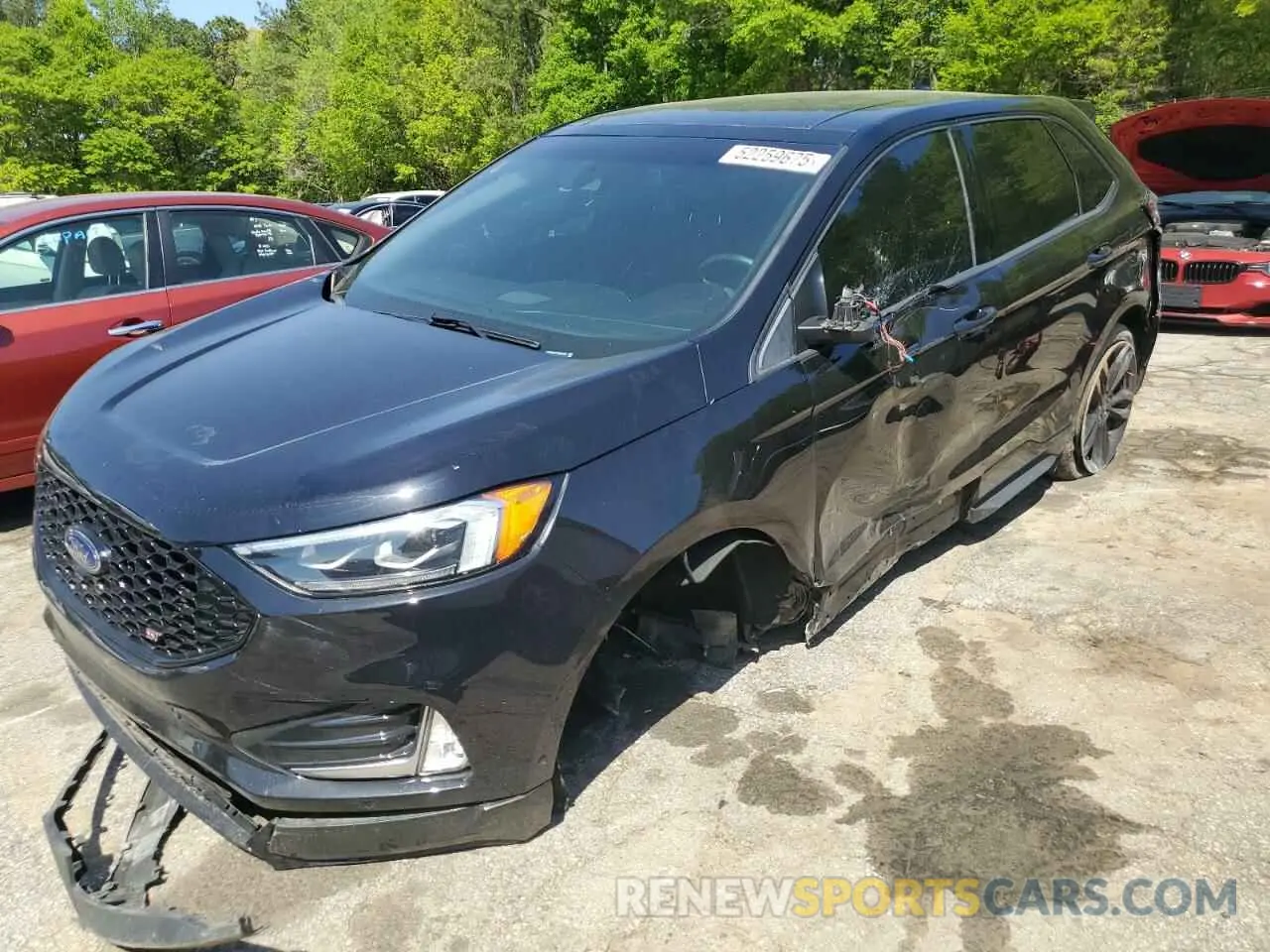 1 Photograph of a damaged car 2FMPK4AP7KBB34223 FORD EDGE 2019