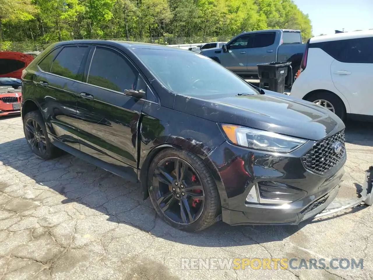 4 Photograph of a damaged car 2FMPK4AP7KBB34223 FORD EDGE 2019