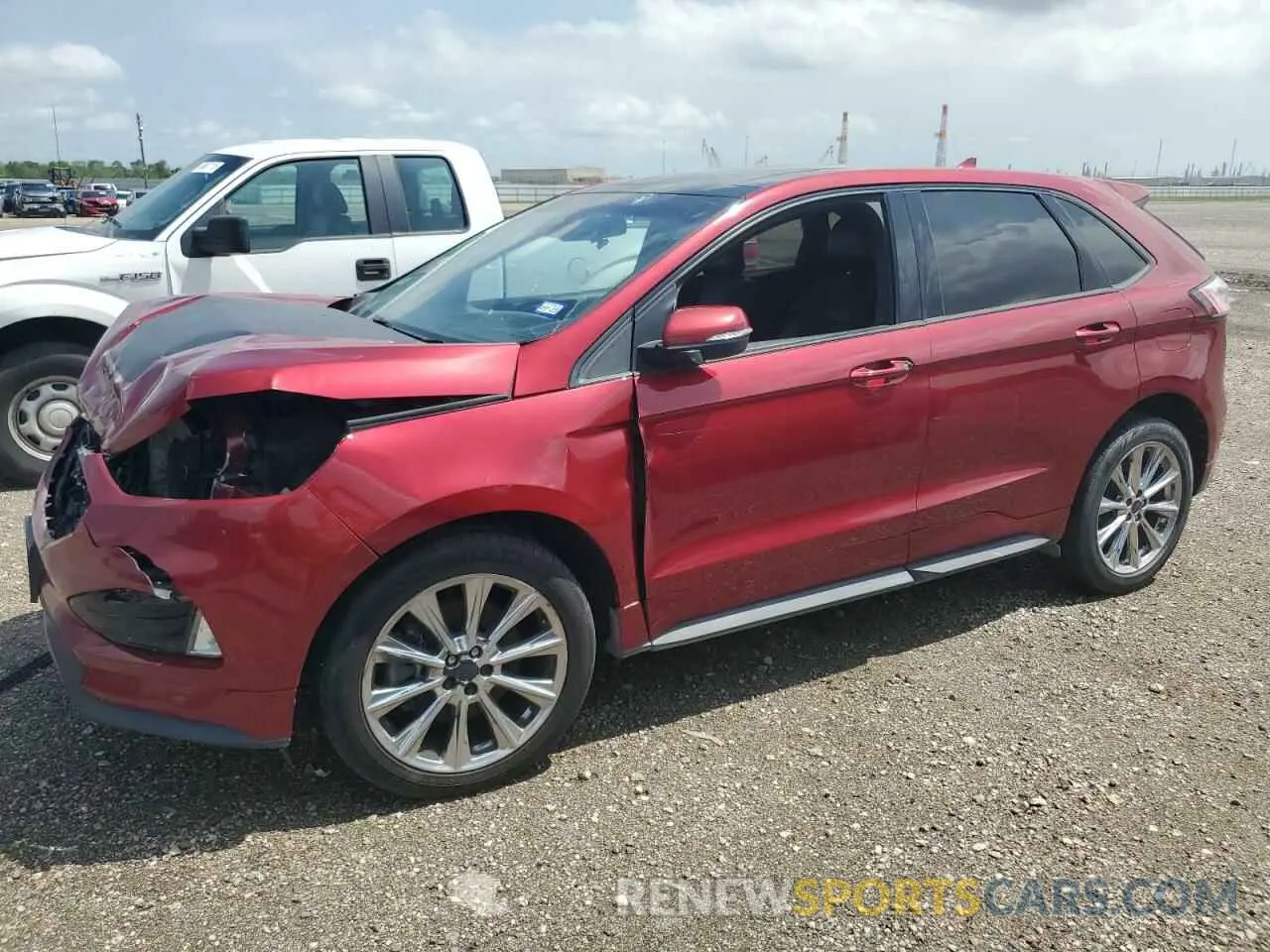 1 Photograph of a damaged car 2FMPK4AP7KBC21121 FORD EDGE 2019