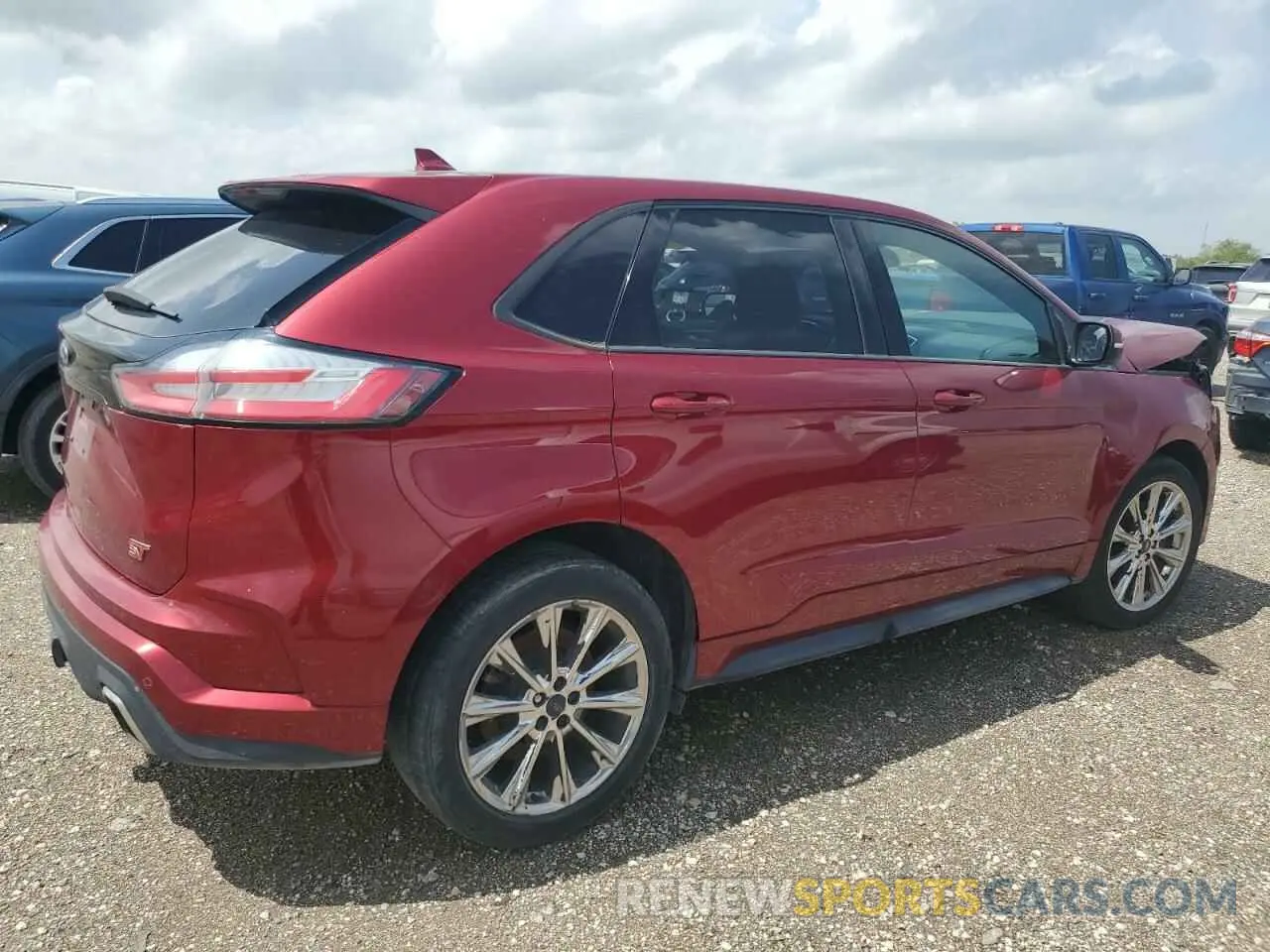 3 Photograph of a damaged car 2FMPK4AP7KBC21121 FORD EDGE 2019