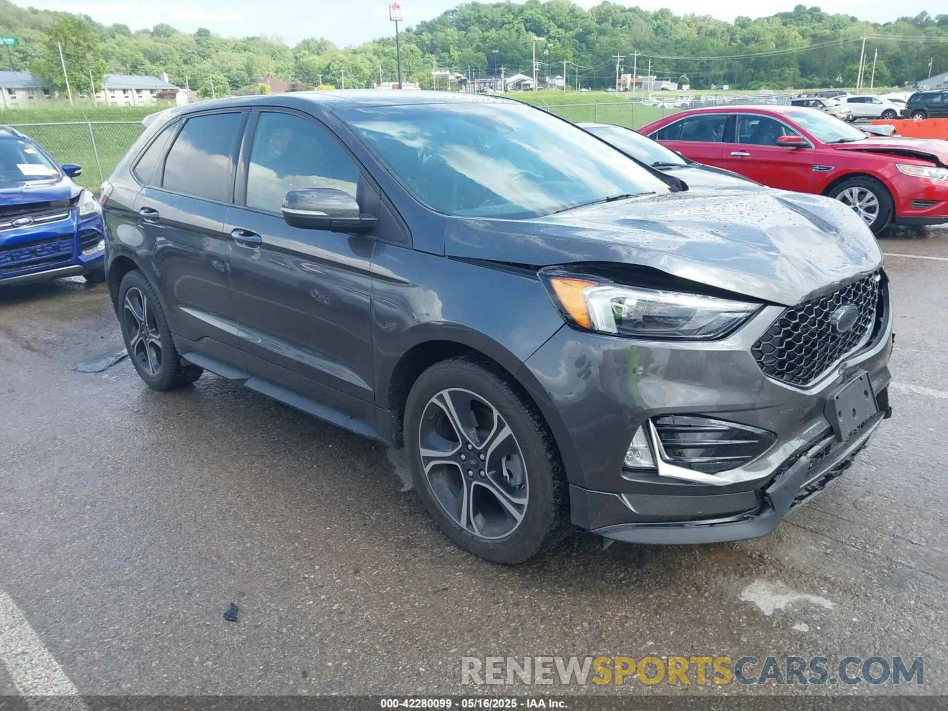1 Photograph of a damaged car 2FMPK4AP8KBB38412 FORD EDGE 2019