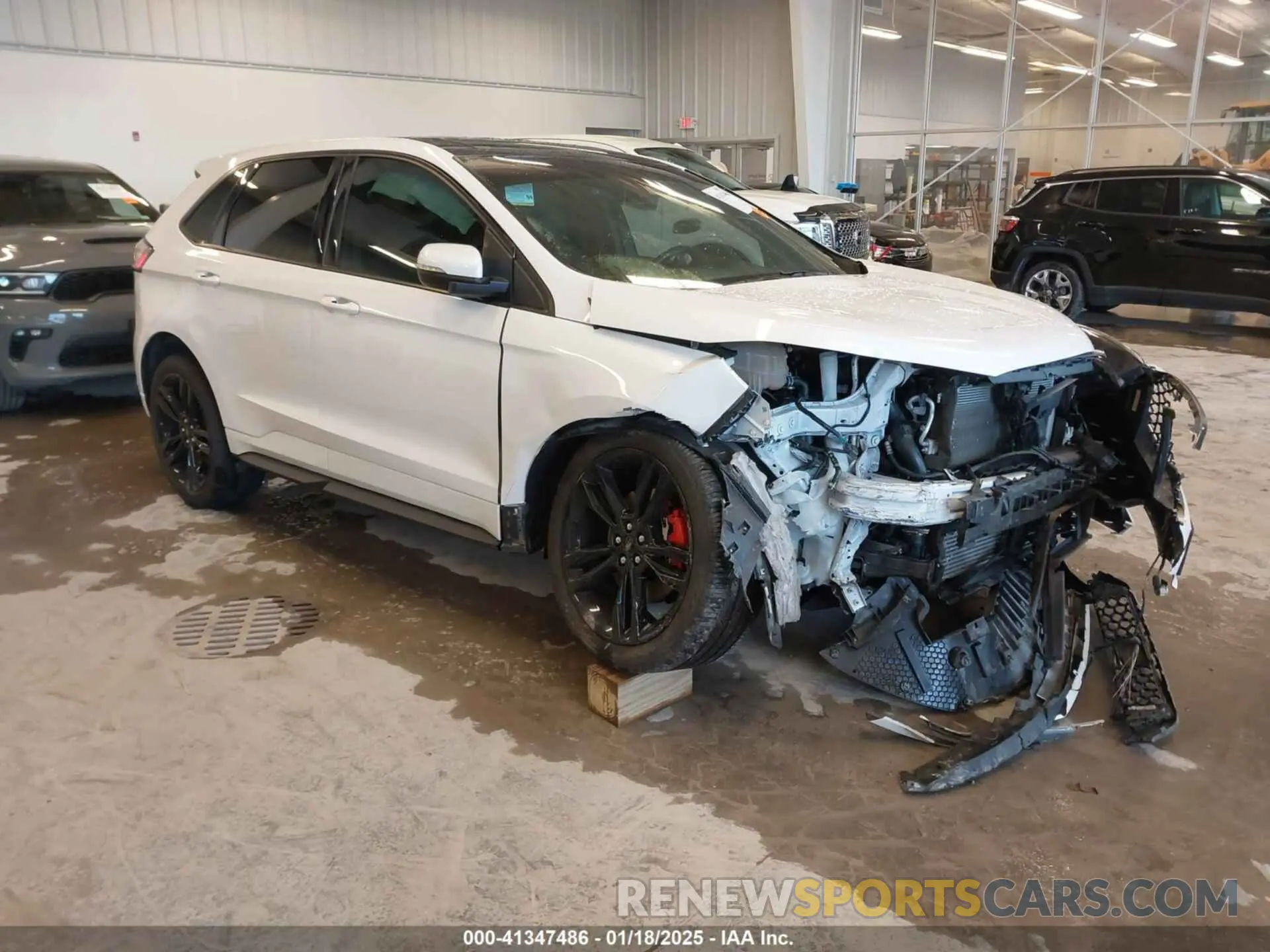 1 Photograph of a damaged car 2FMPK4AP8KBB80417 FORD EDGE 2019