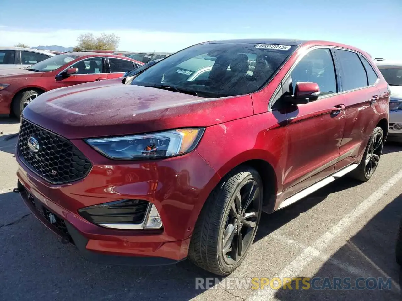 1 Photograph of a damaged car 2FMPK4AP9KBB27953 FORD EDGE 2019
