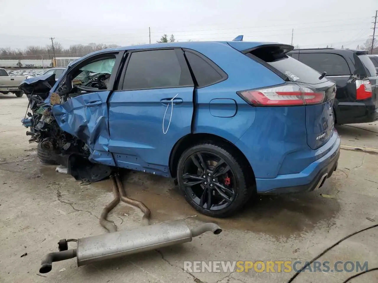2 Photograph of a damaged car 2FMPK4AP9KBB93662 FORD EDGE 2019