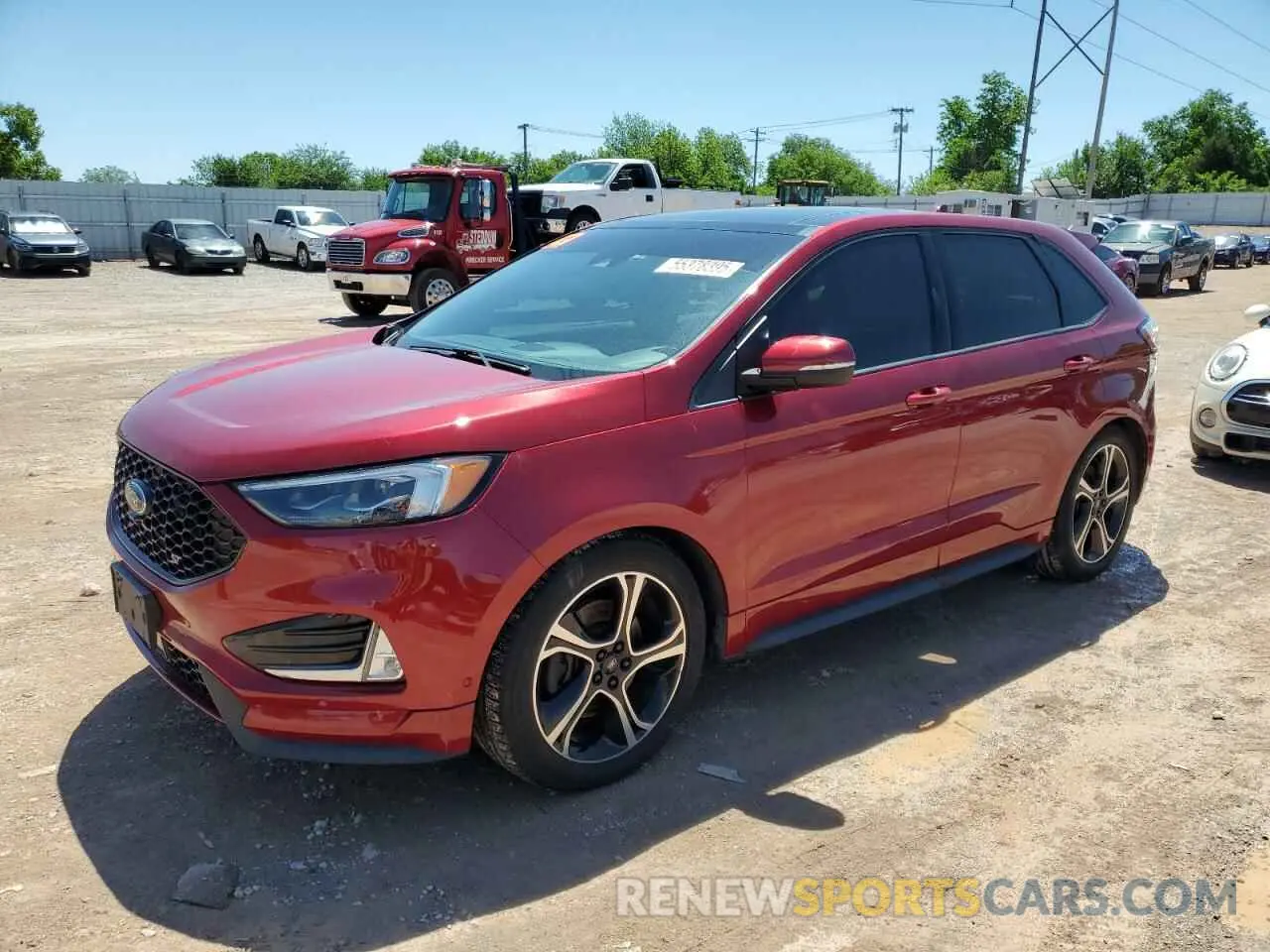 1 Photograph of a damaged car 2FMPK4APXKBB33910 FORD EDGE 2019