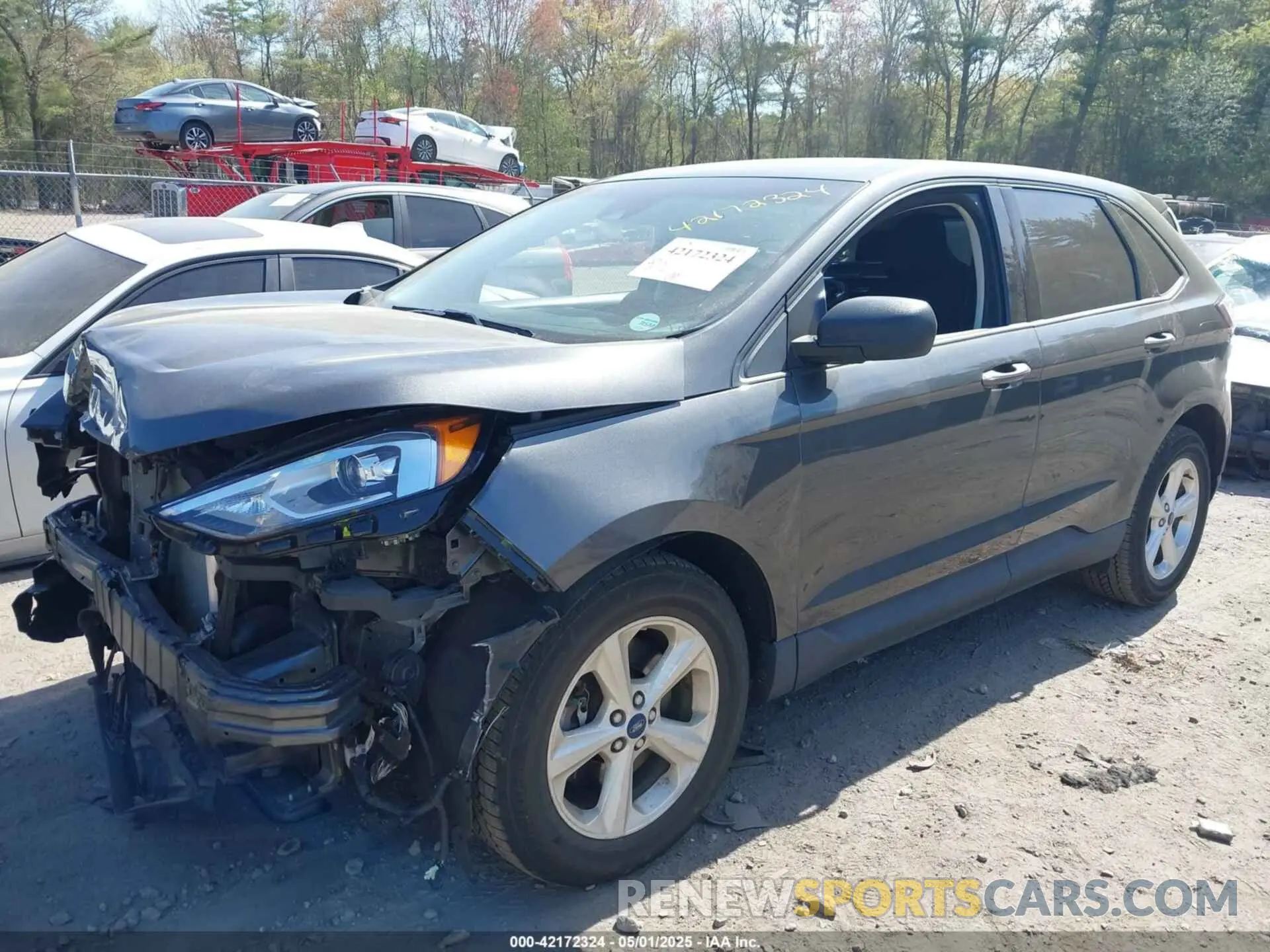 2 Photograph of a damaged car 2FMPK4G90KBB30801 FORD EDGE 2019