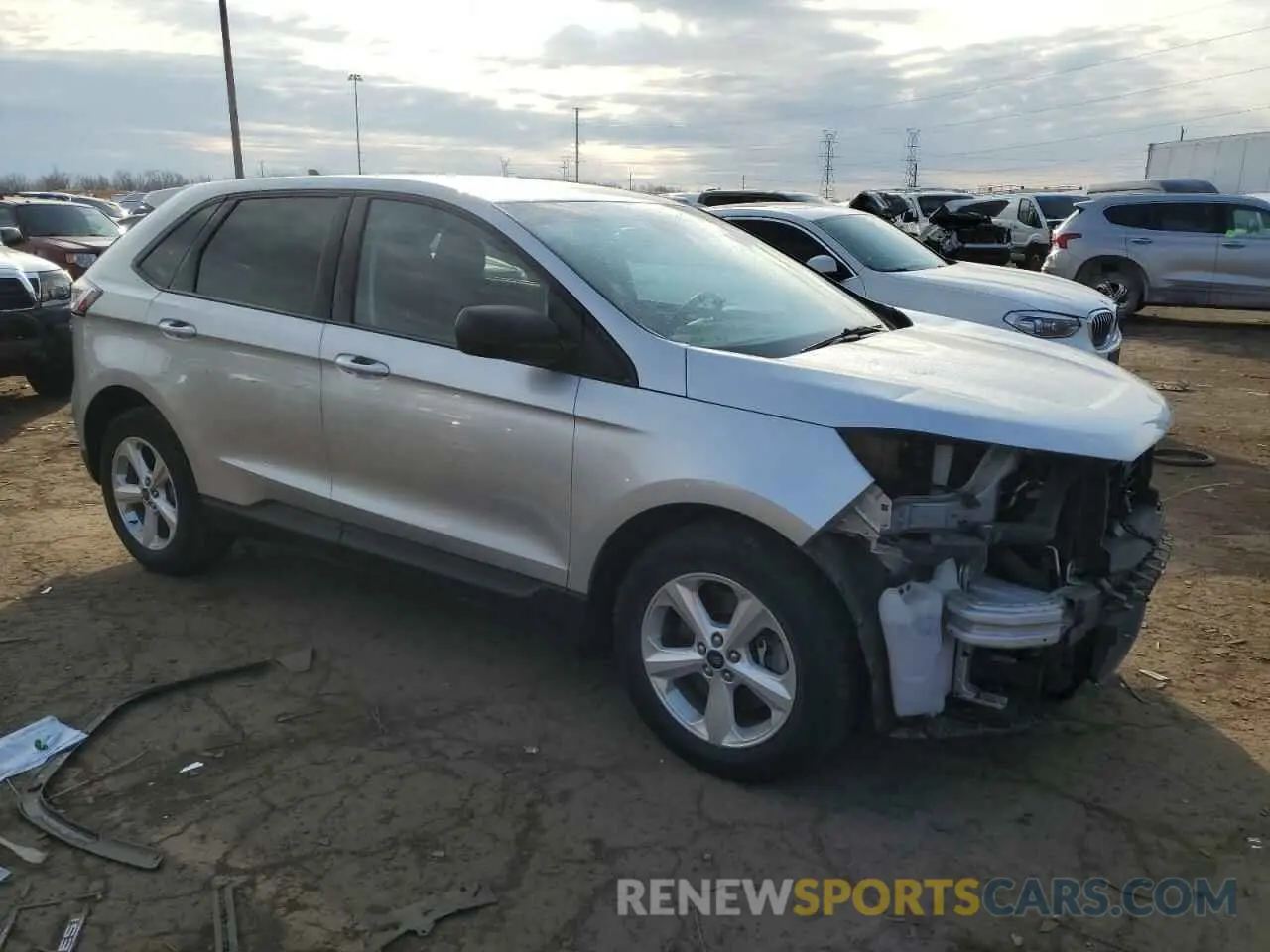 4 Photograph of a damaged car 2FMPK4G93KBB48502 FORD EDGE 2019