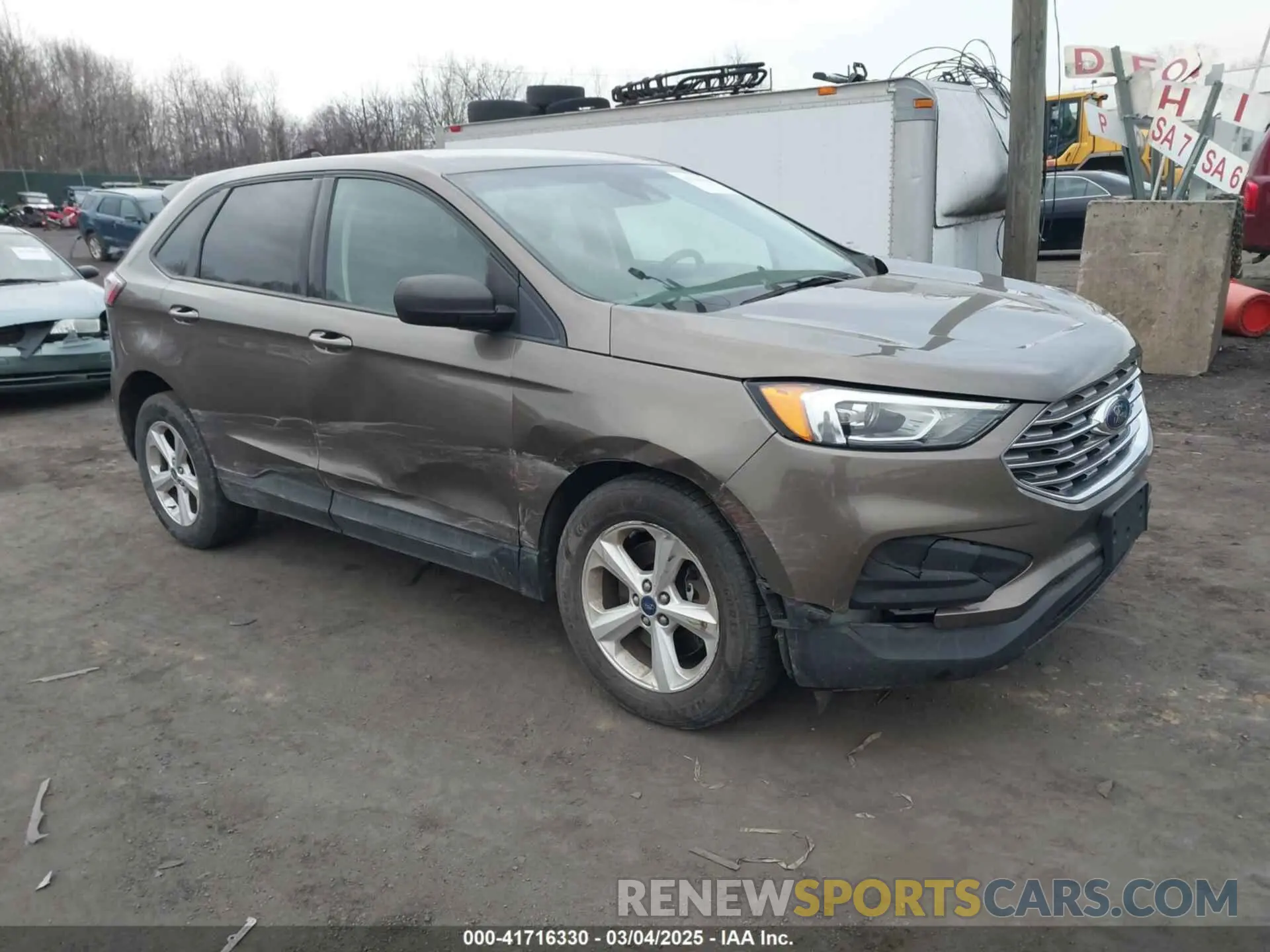 1 Photograph of a damaged car 2FMPK4G94KBB30946 FORD EDGE 2019