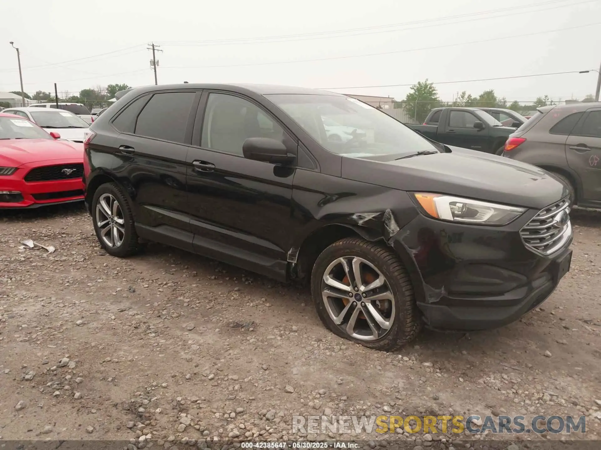 1 Photograph of a damaged car 2FMPK4G97KBB82717 FORD EDGE 2019