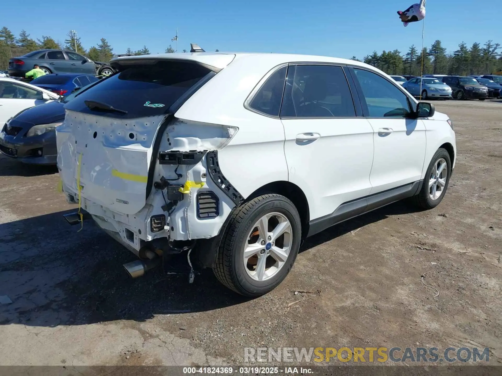 4 Photograph of a damaged car 2FMPK4G98KBC49485 FORD EDGE 2019