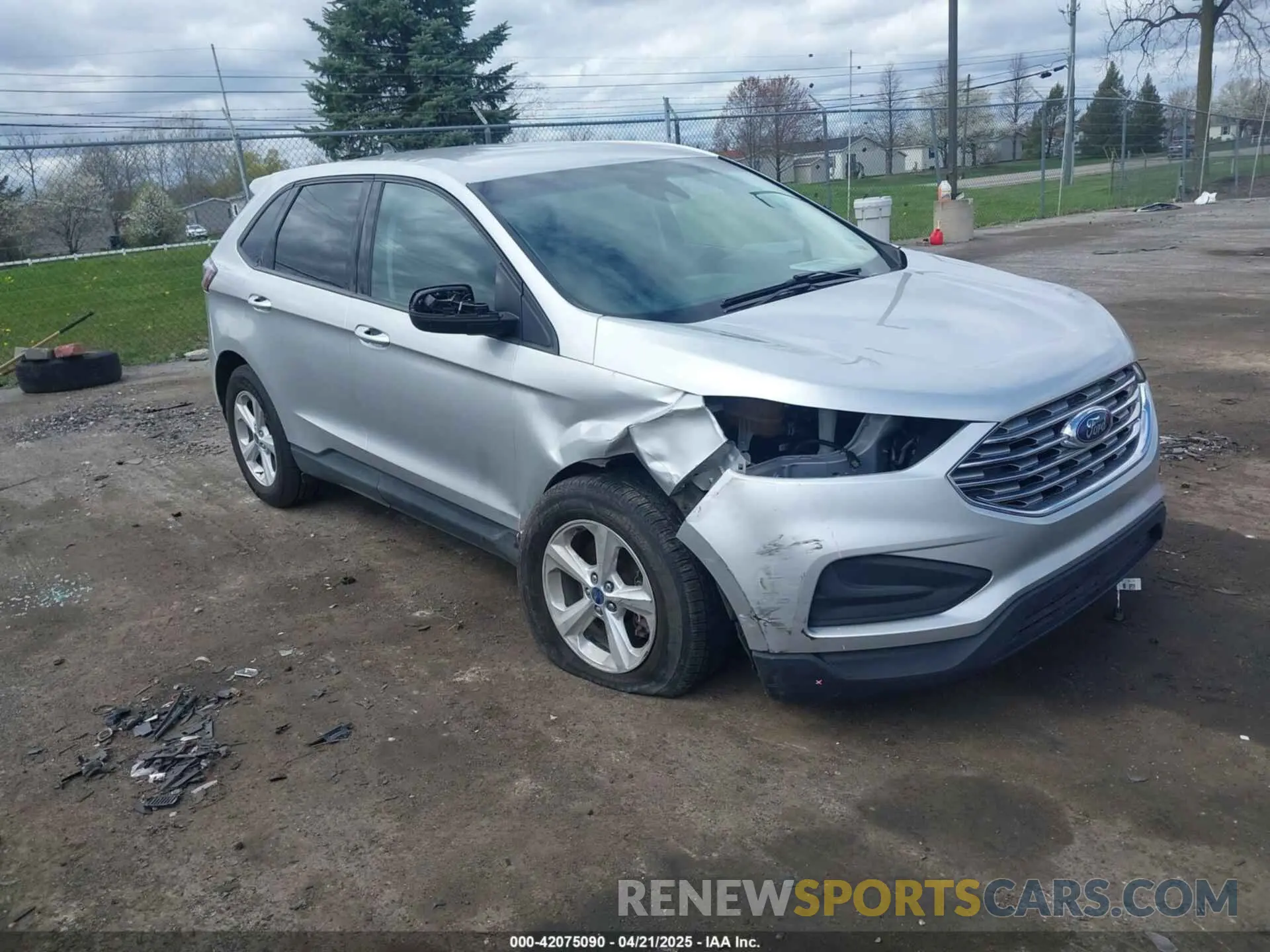 1 Photograph of a damaged car 2FMPK4G99KBB20820 FORD EDGE 2019