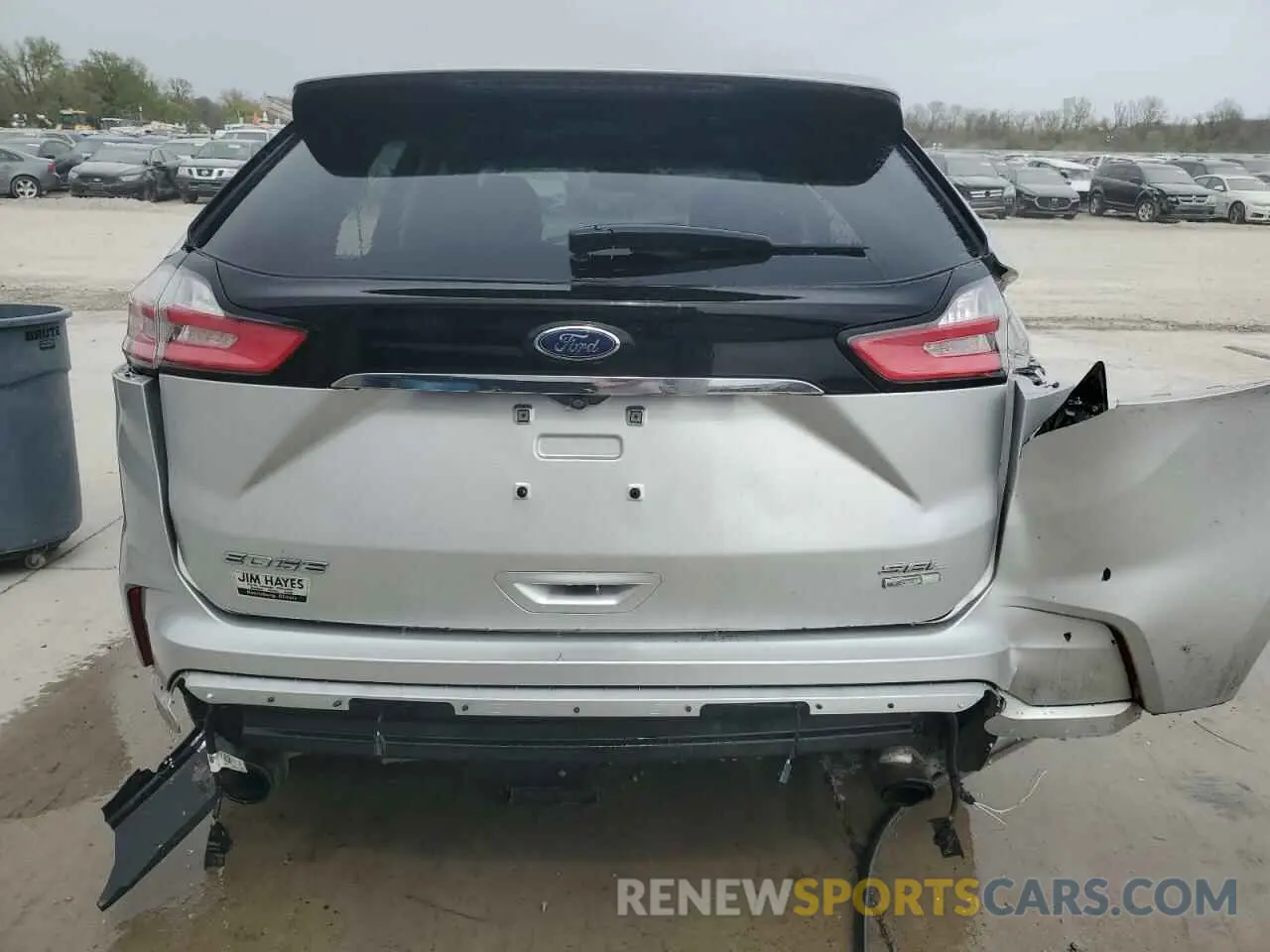 6 Photograph of a damaged car 2FMPK4J90KBB09116 FORD EDGE 2019