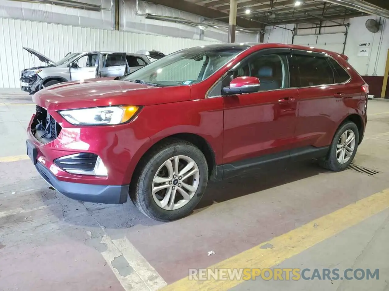 1 Photograph of a damaged car 2FMPK4J90KBB44576 FORD EDGE 2019
