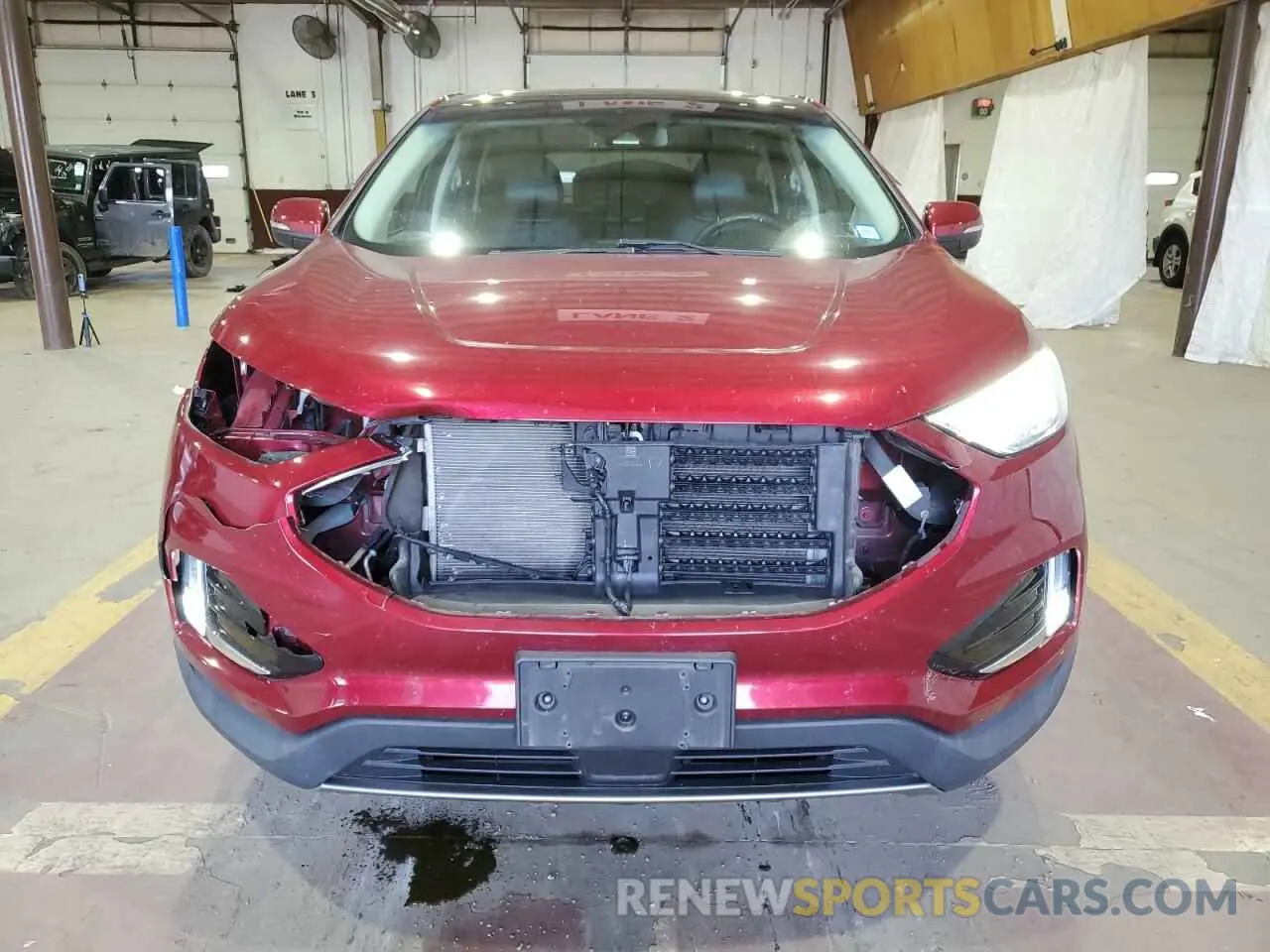 5 Photograph of a damaged car 2FMPK4J90KBB44576 FORD EDGE 2019