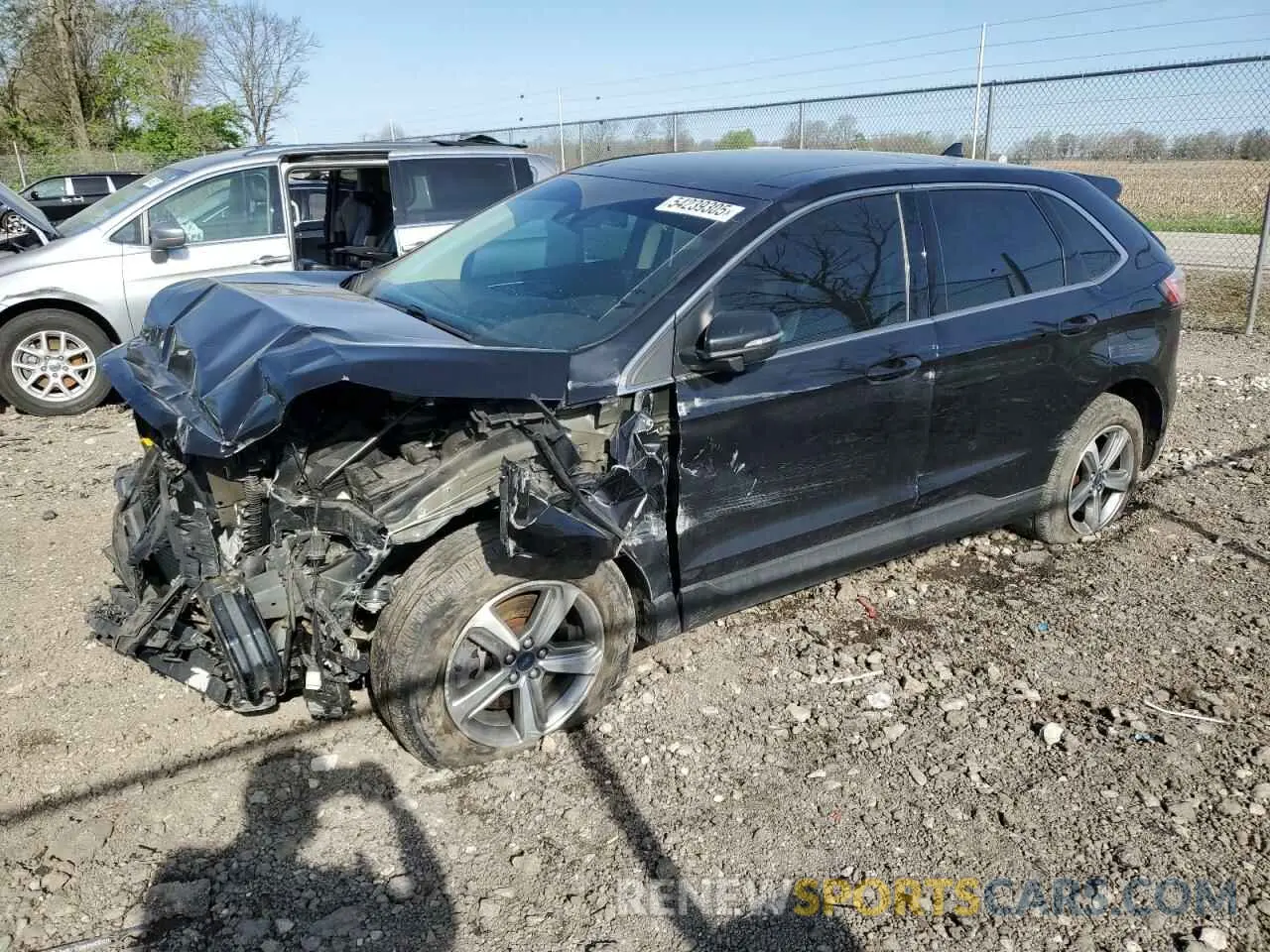 1 Photograph of a damaged car 2FMPK4J90KBB77478 FORD EDGE 2019